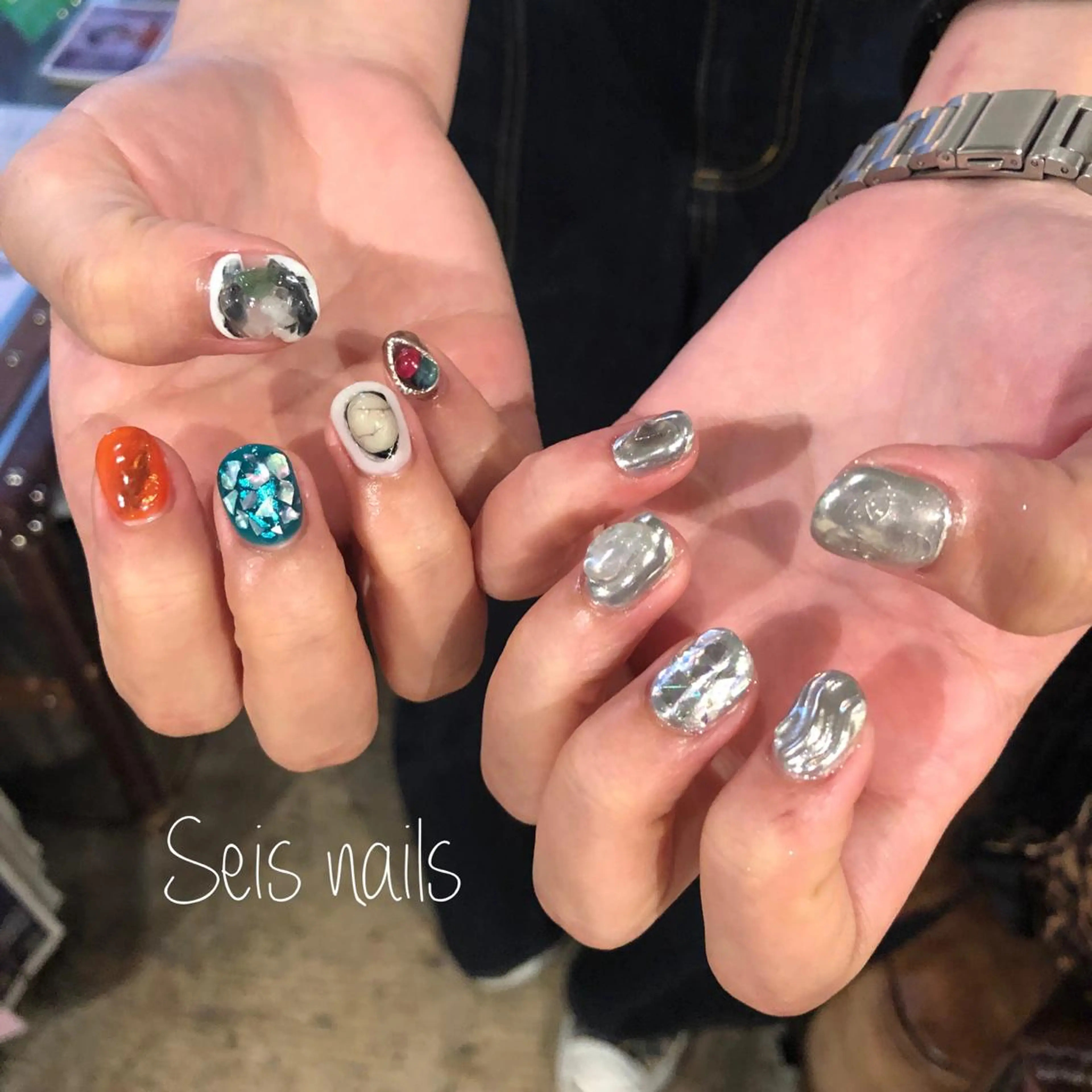 ネイル ハンドネイル Seis Shihoのネイルデザイン