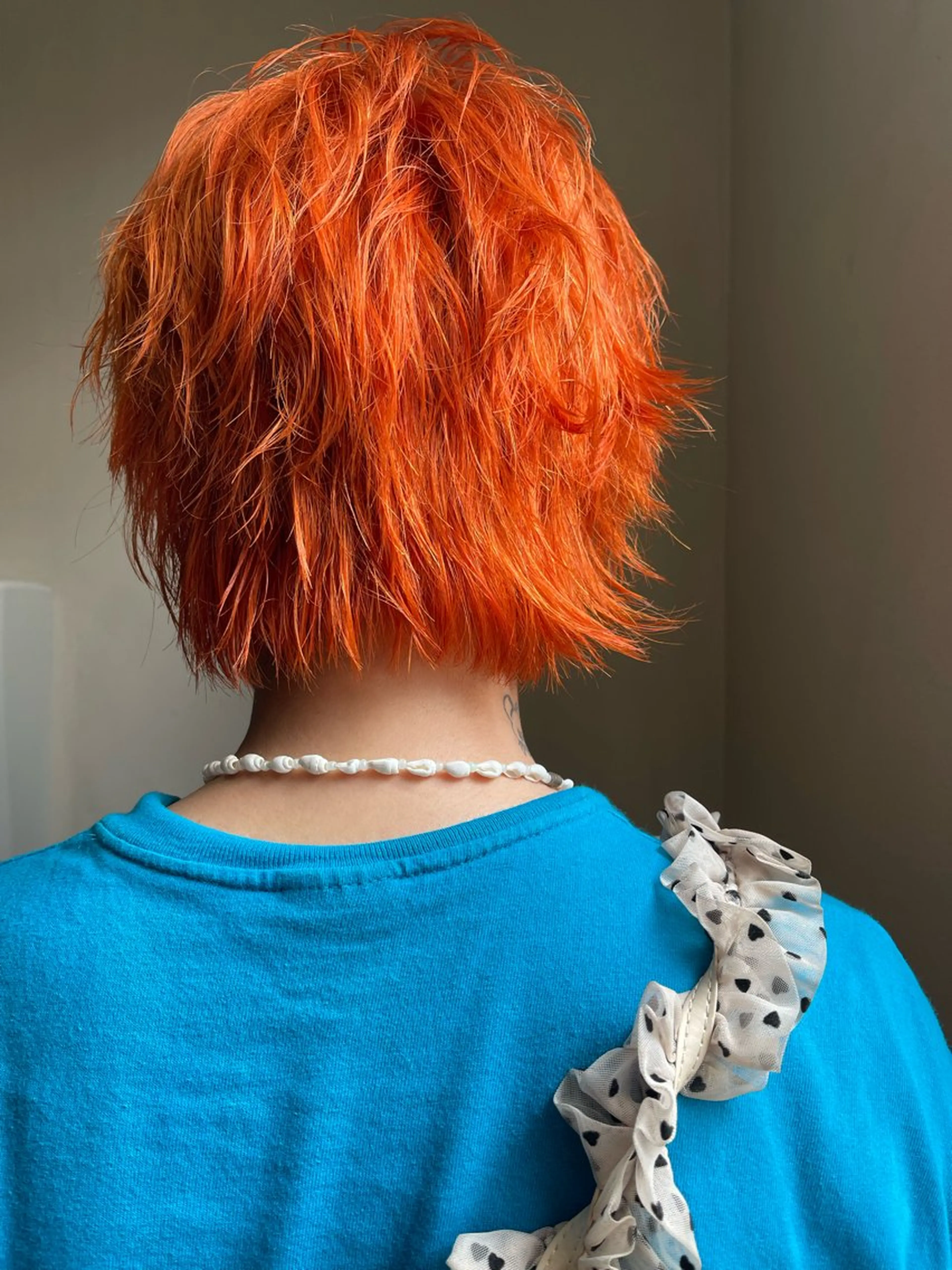 ショート カラー カット ヘアカラー トリートメント ヘアセット 安部佑哉/ハイトーン /レイヤー/グランジのヘアスタイル