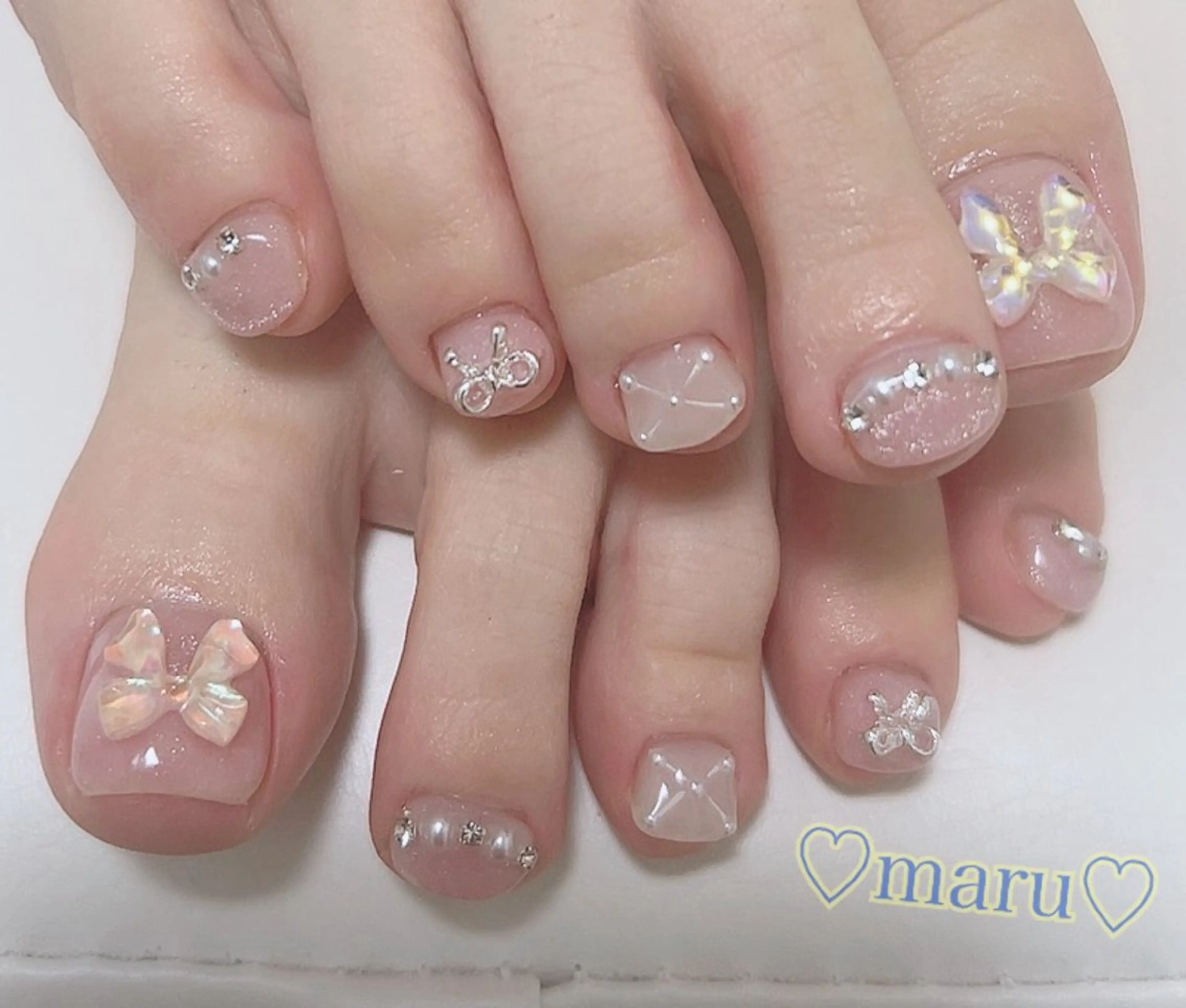 ネイル ハンドネイル フットネイル まるみ ♡のその他イメージ