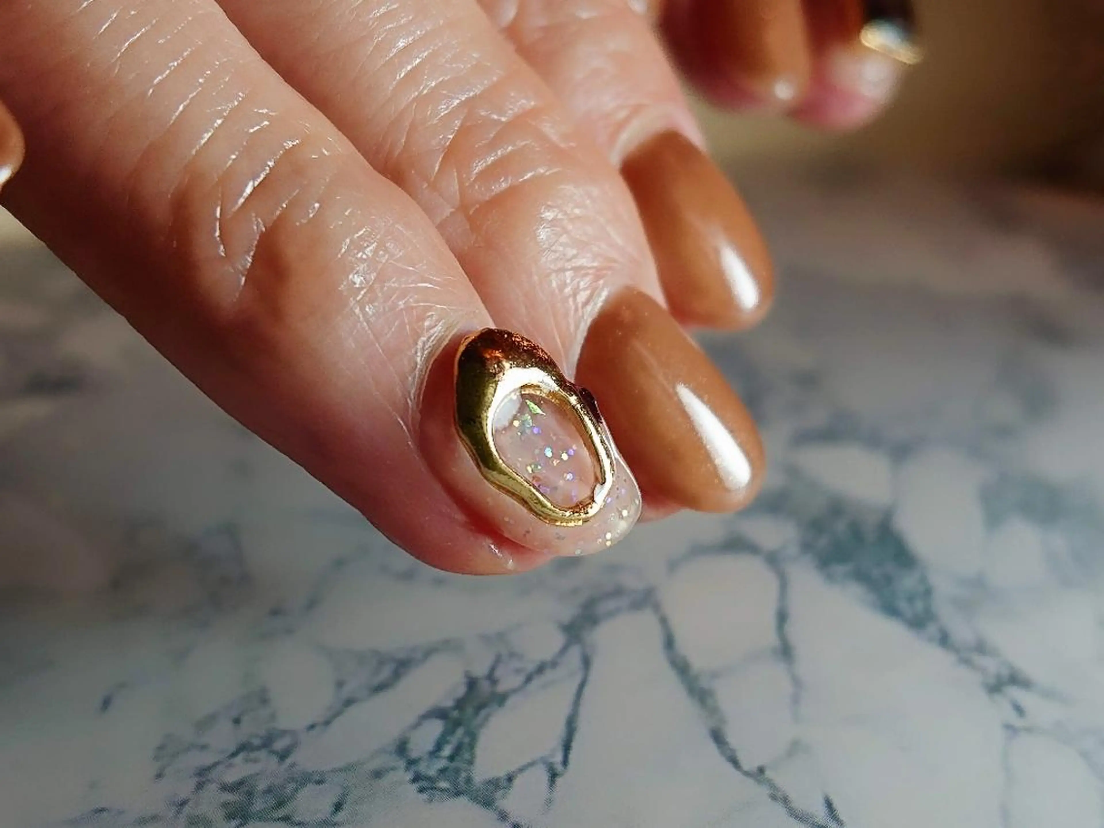 ネイル ワンカラーネイル シンプルネイル SJNAILS  GINZAのネイルデザイン