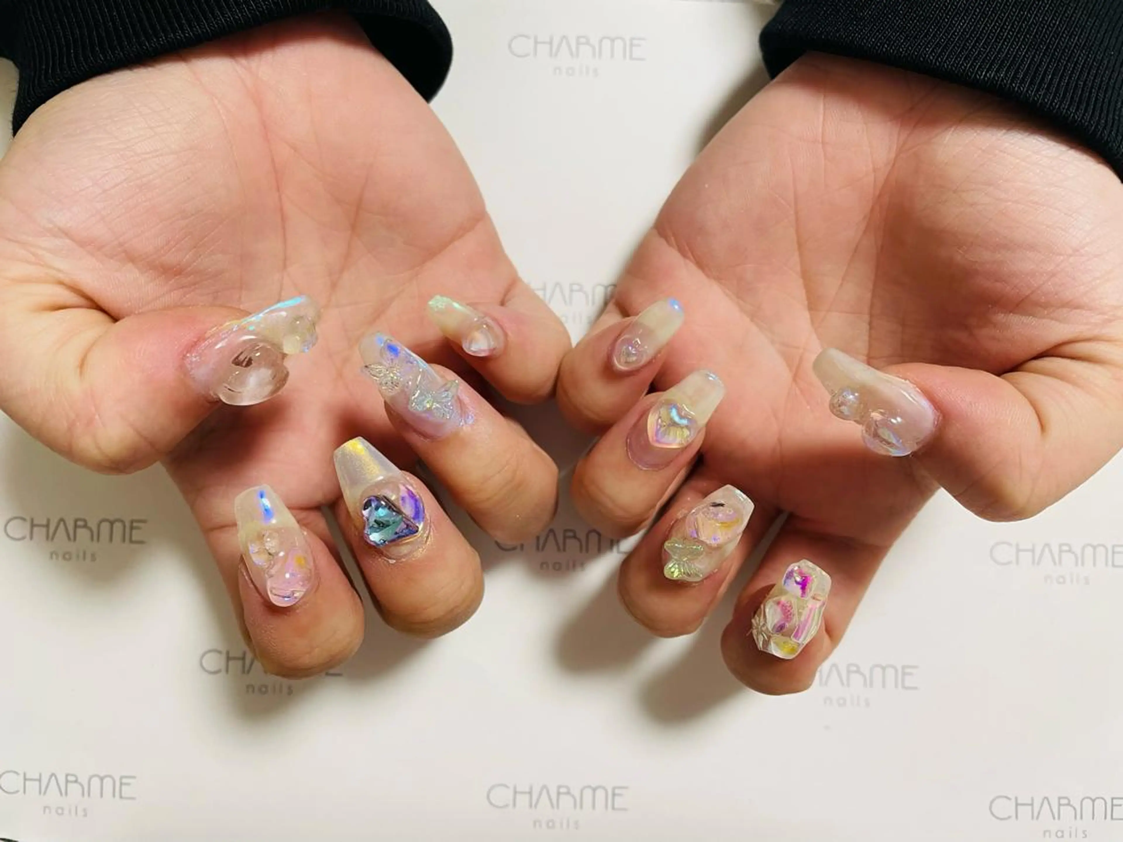 ネイル 🌙🫧CHARME (RUKA)🦋🫧のネイルデザイン