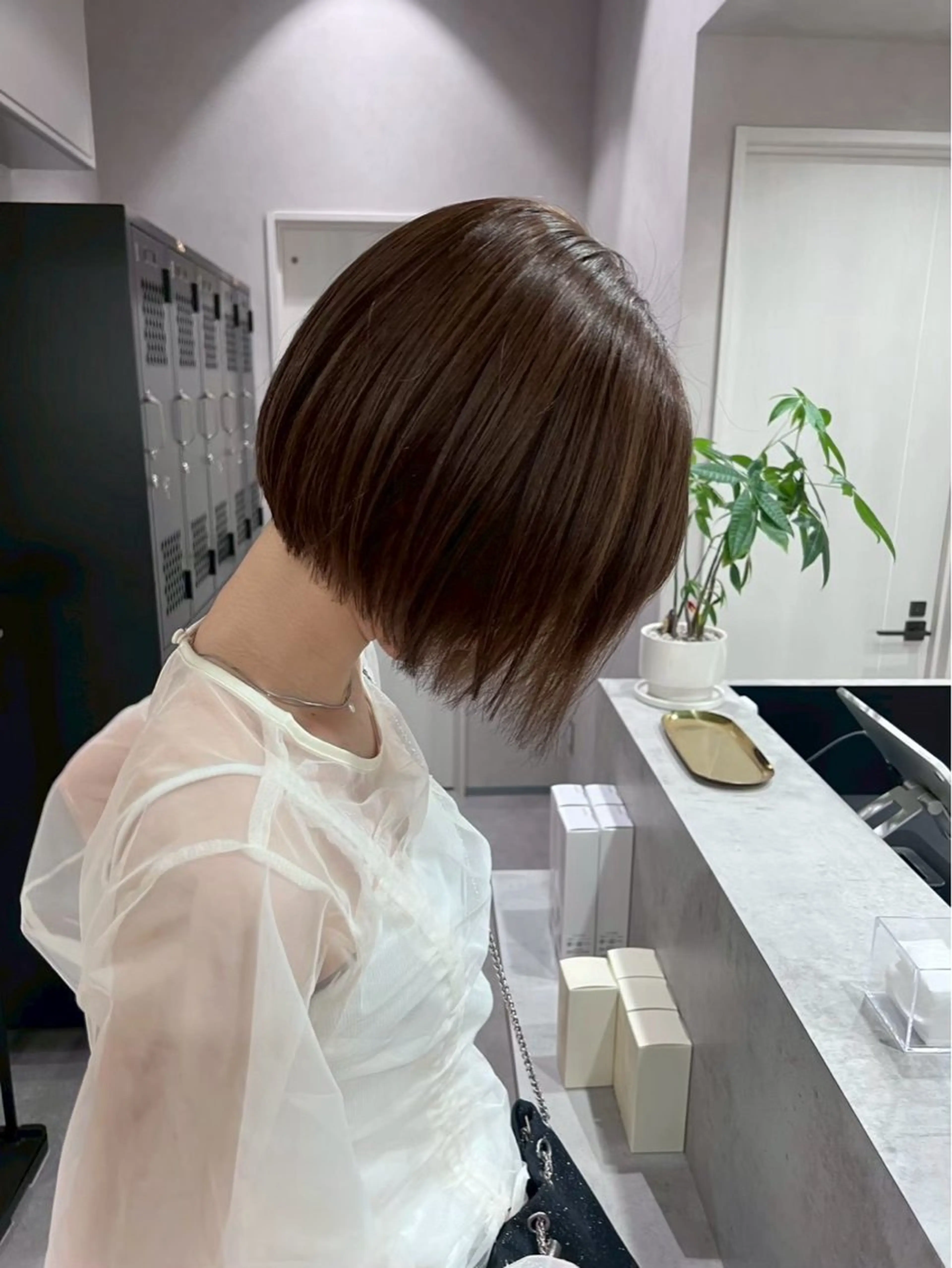 ショート ヘアカラー ✨透明感カラー特化/ シャドウパーマ特化✨のヘアスタイル