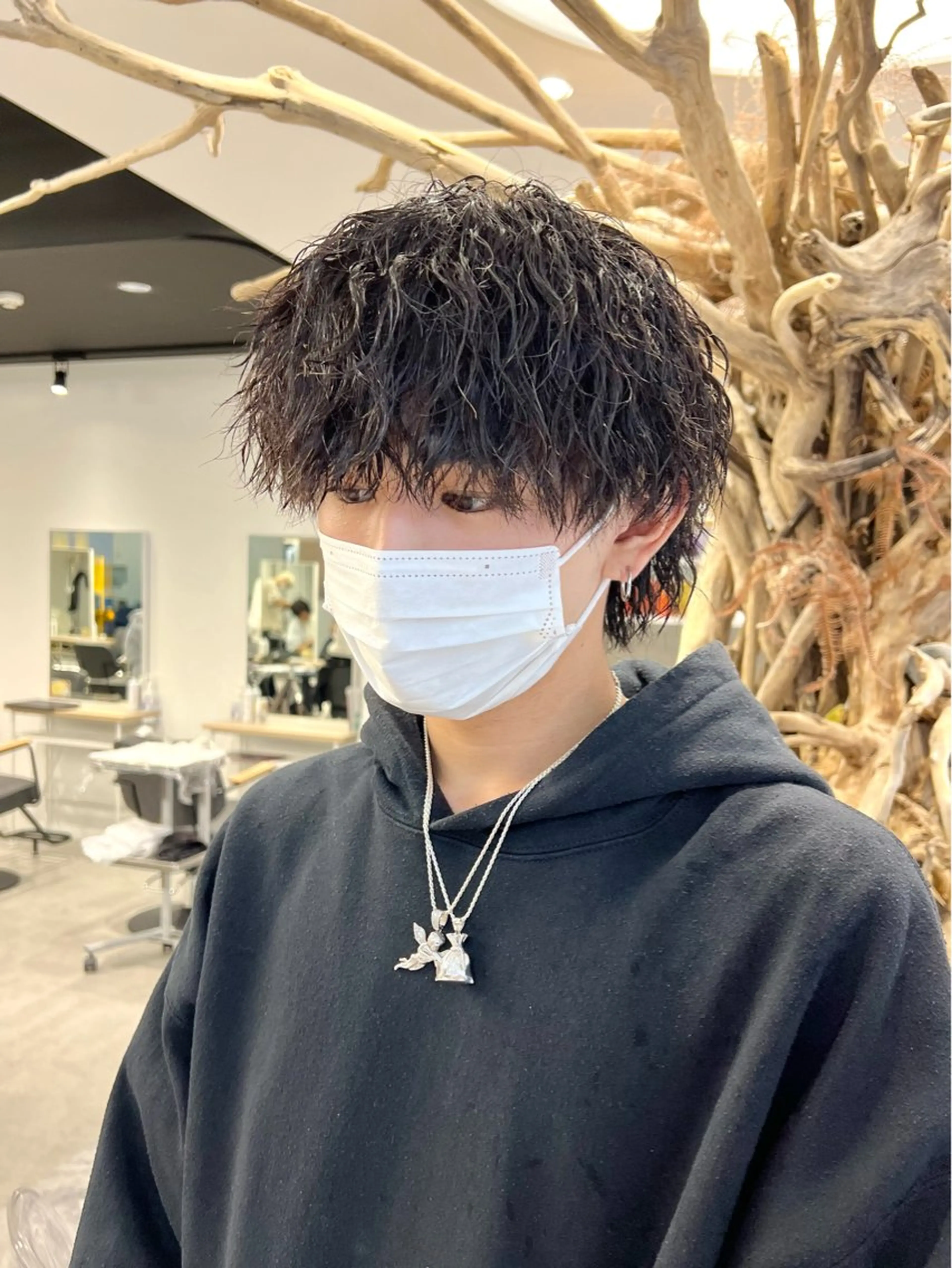 パーマ メンズ カット パーマ 【圧倒的センス】 まる/メンズカラーのヘアスタイル