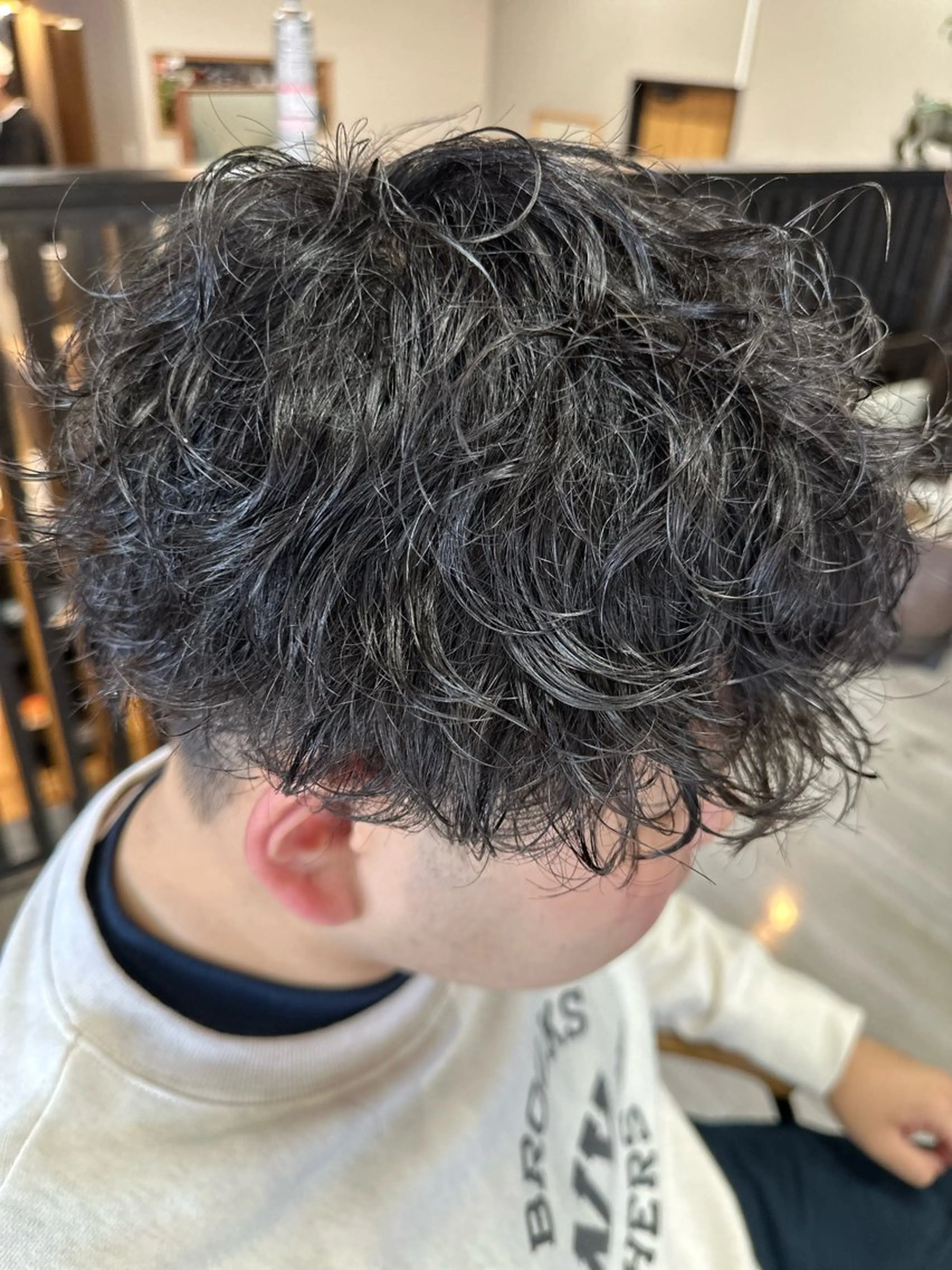 パーマ メンズ メンズパーマ arika オケシ　リョウダイのヘアスタイル