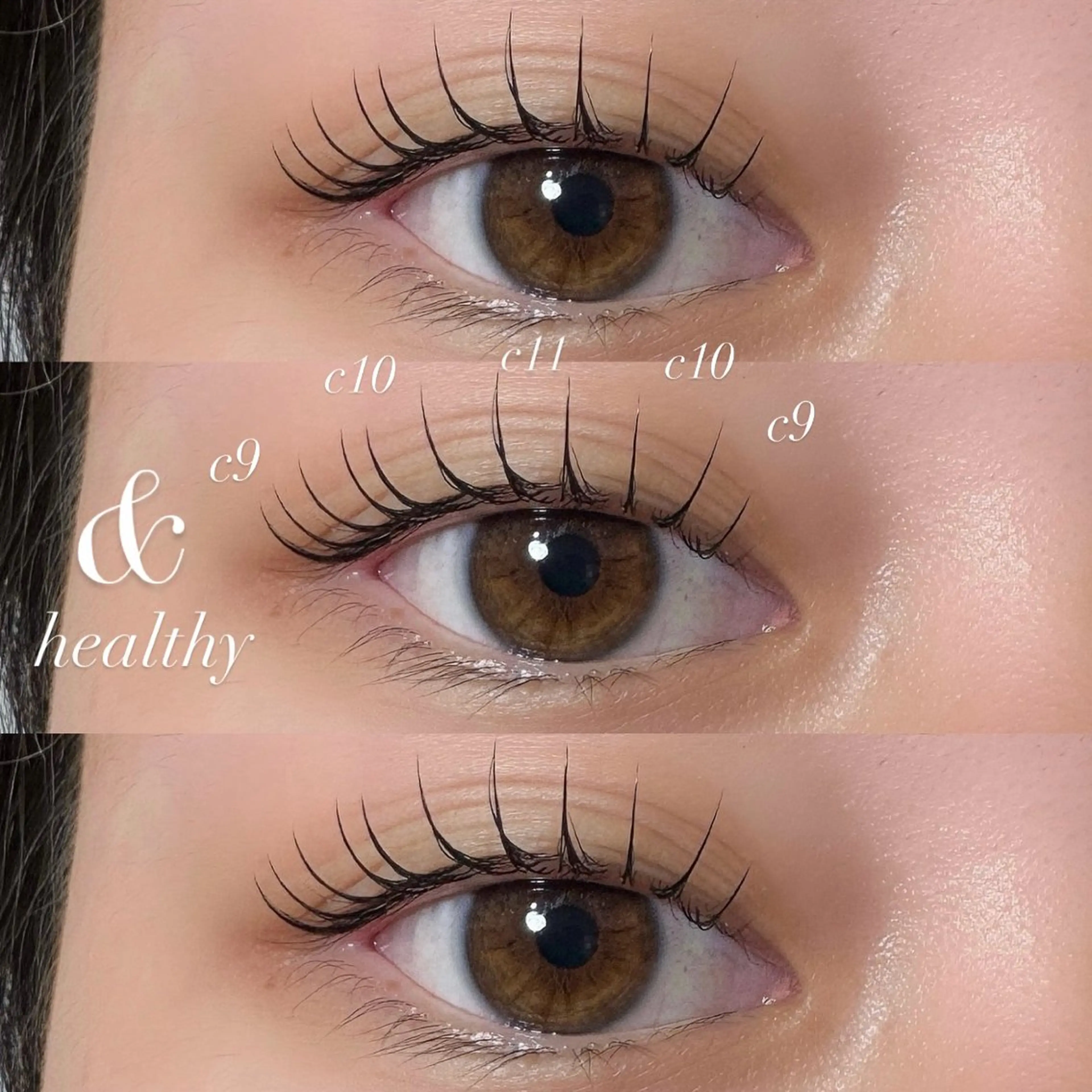 &healthy （パリエク）　パリジェンヌ+エクステ80本の写真