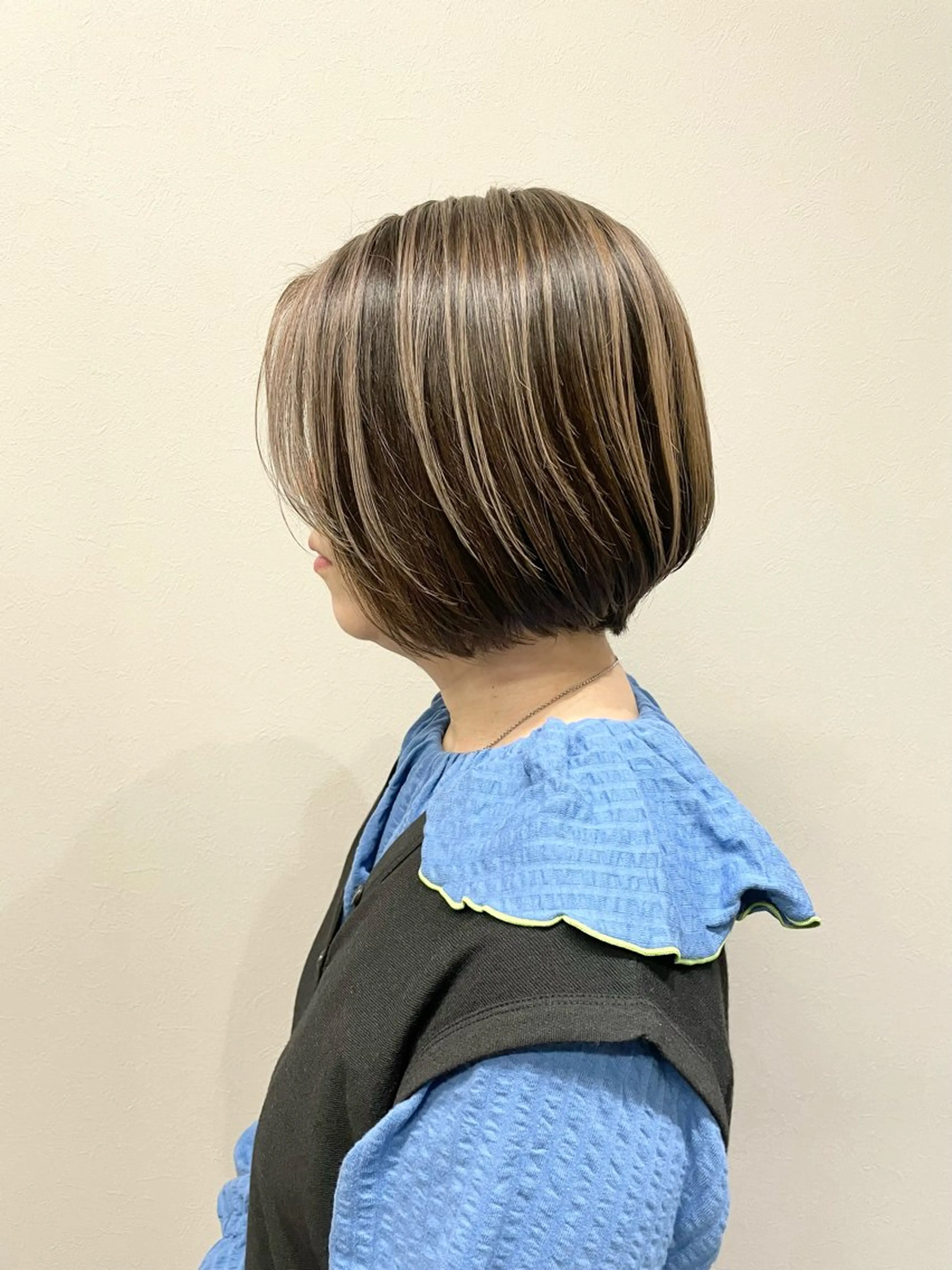 【髪質改善】ブリーチデザインカラー+カット+超音波ハホニコTR¥15400の写真