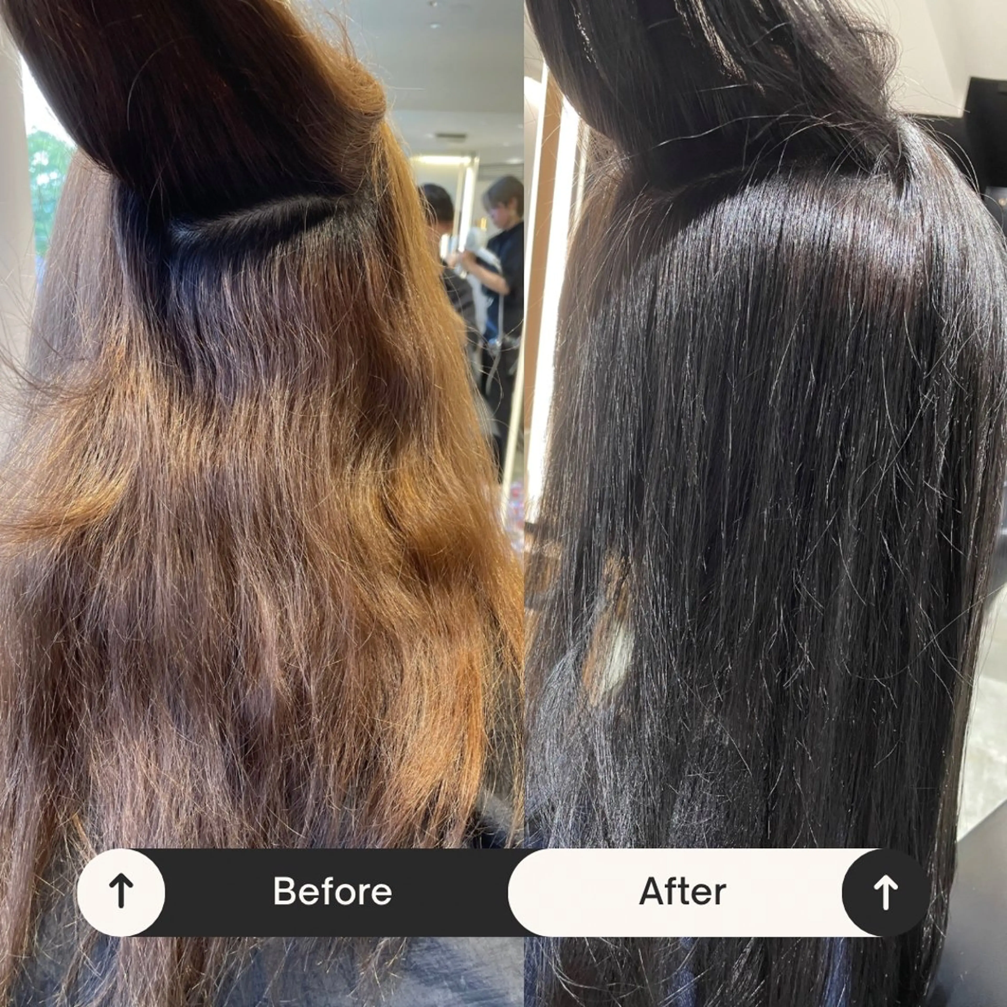 長町/酸性ストレート /曲がる縮毛矯正のヘアスタイル