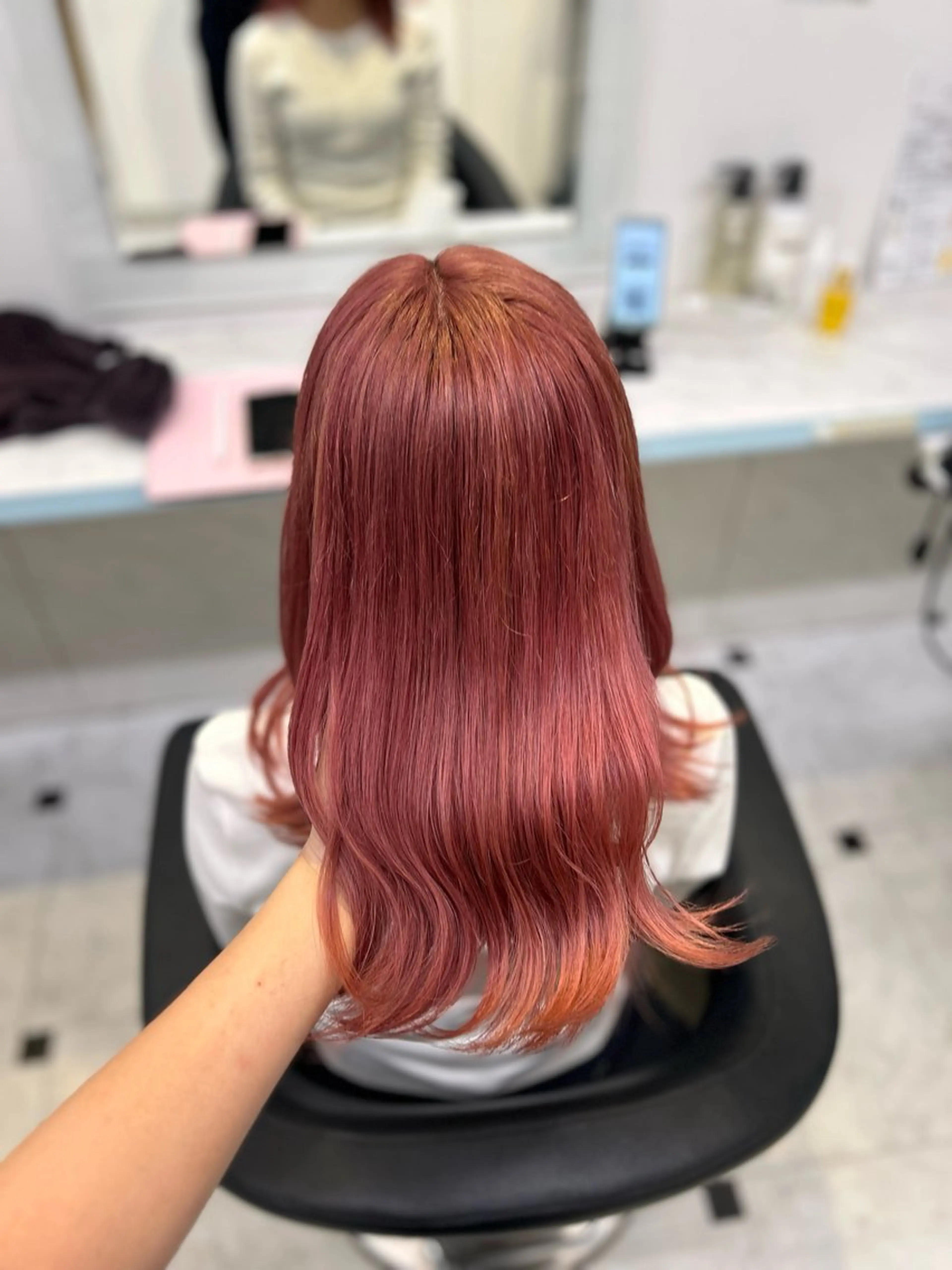 ロング ヘアカラー 🥀艶髪/似合わせ 暖色/まな🥀のヘアスタイル