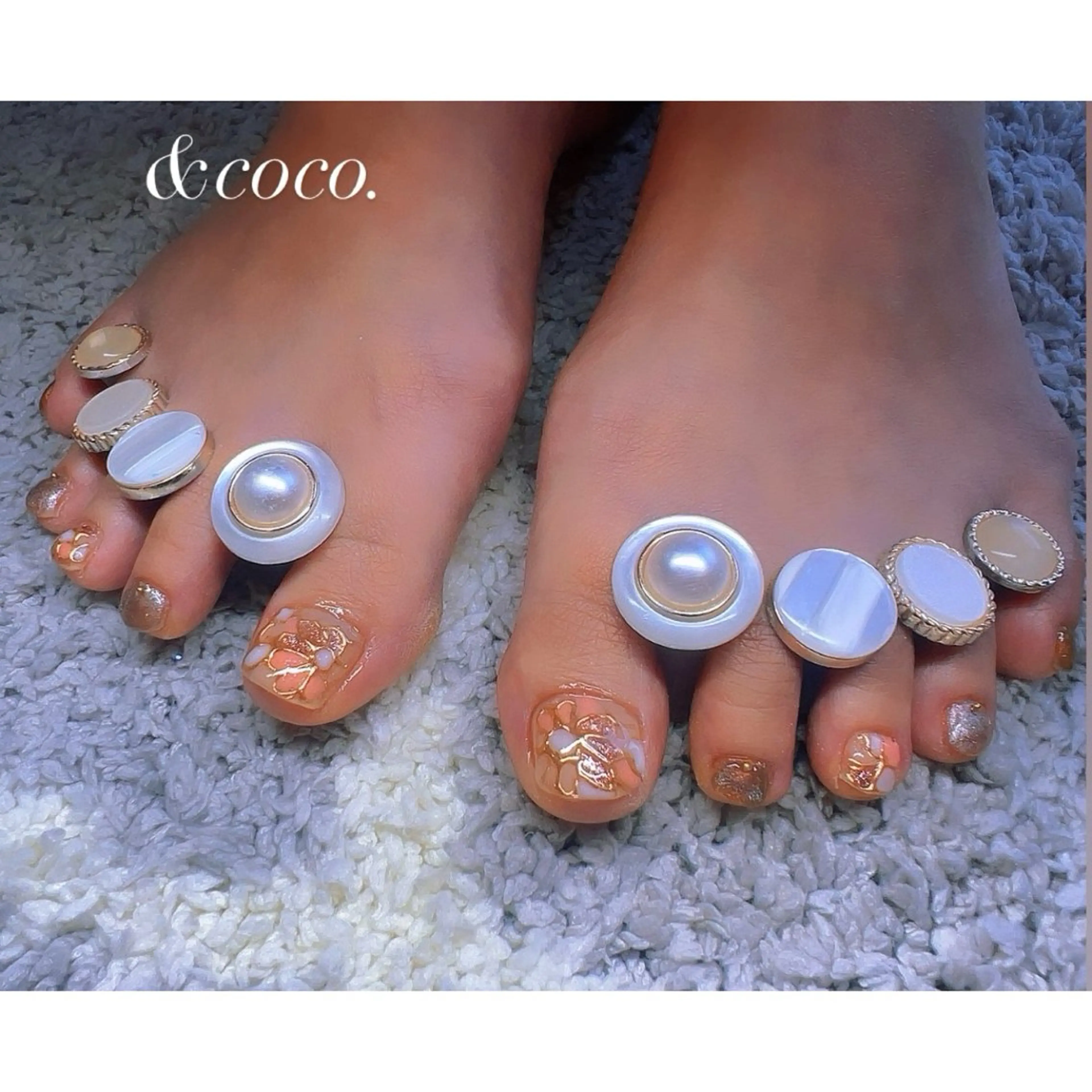 ネイル フットネイル ＆coco.所属・＆ coco.のネイルデザイン