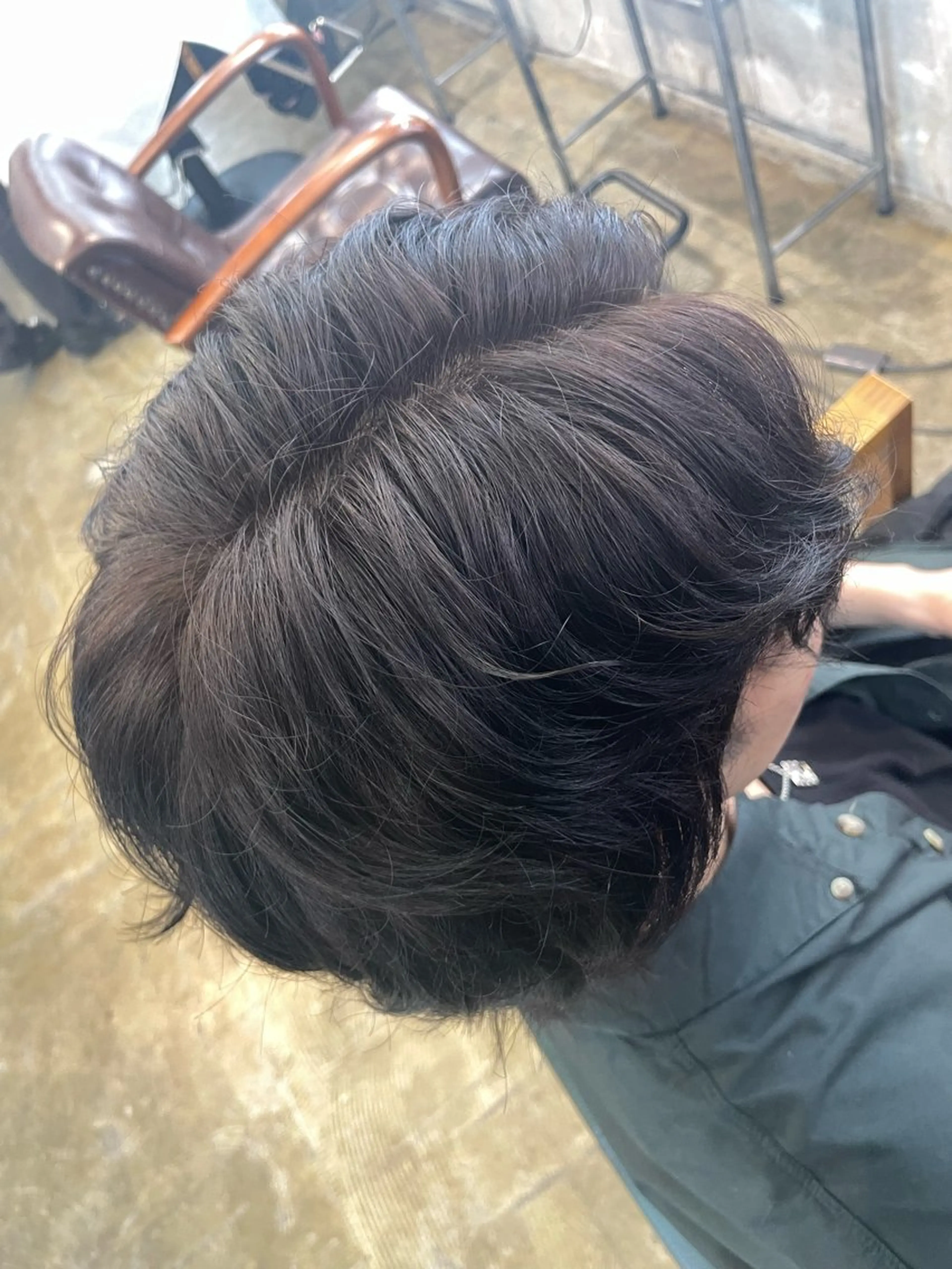 メンズ ヘアカラー ブレンバイドット所属・ニュアンスカラー/ 🫧レミ(坊主)のヘアスタイル