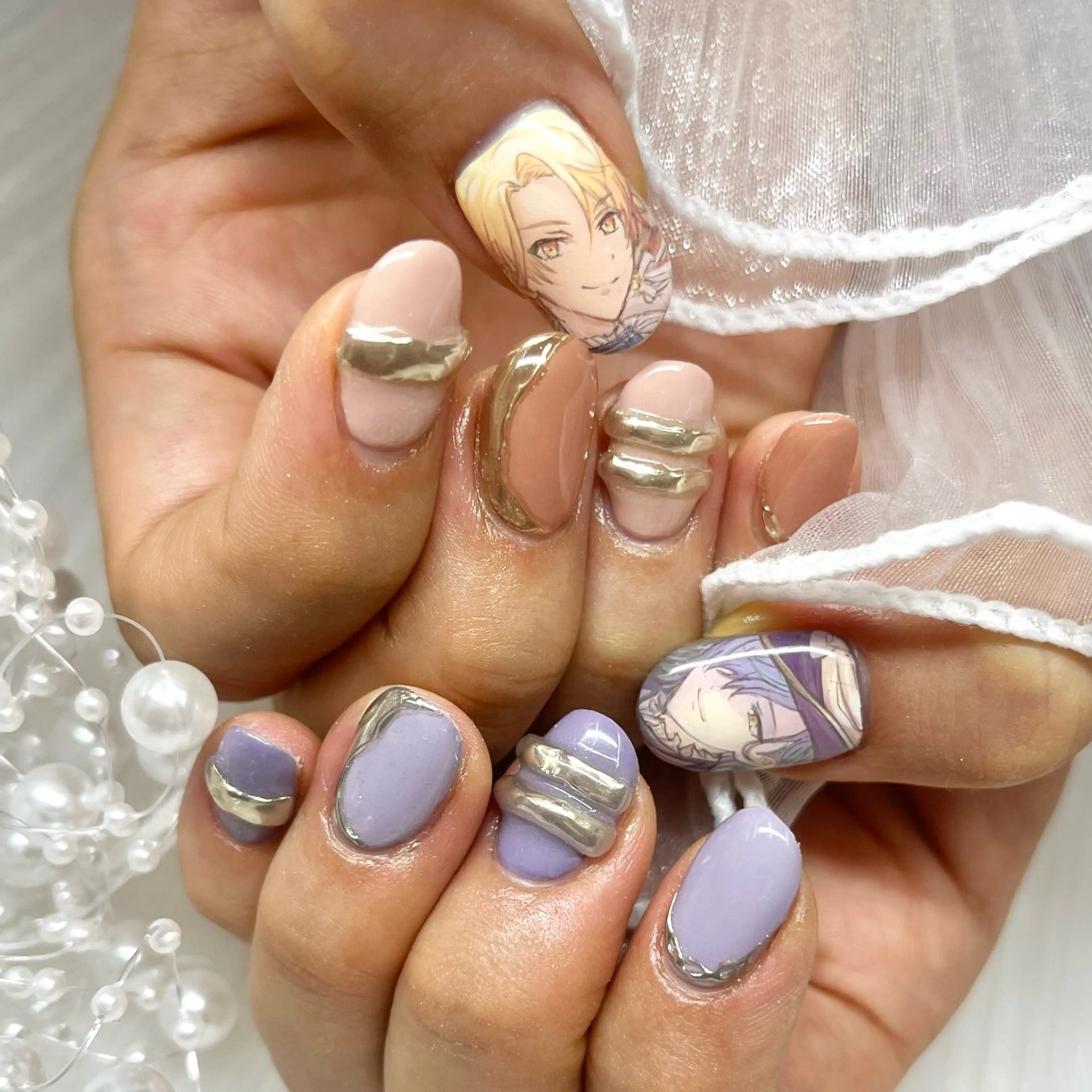 ネイル ハンドネイル 池袋痛ネイル Nok. 渡辺のネイルデザイン