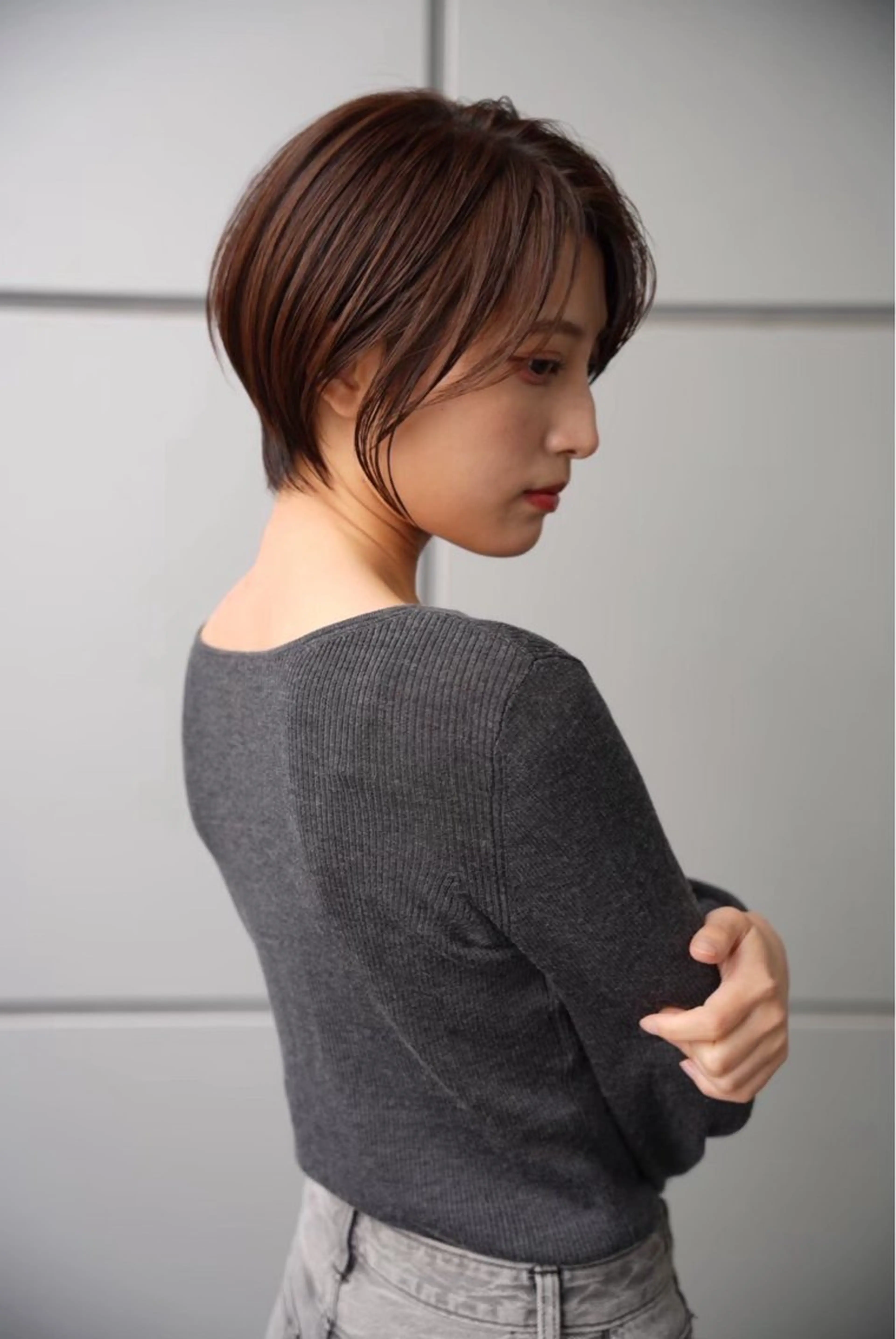 ショート カラー 加賀 千聖 /soigneのヘアスタイル