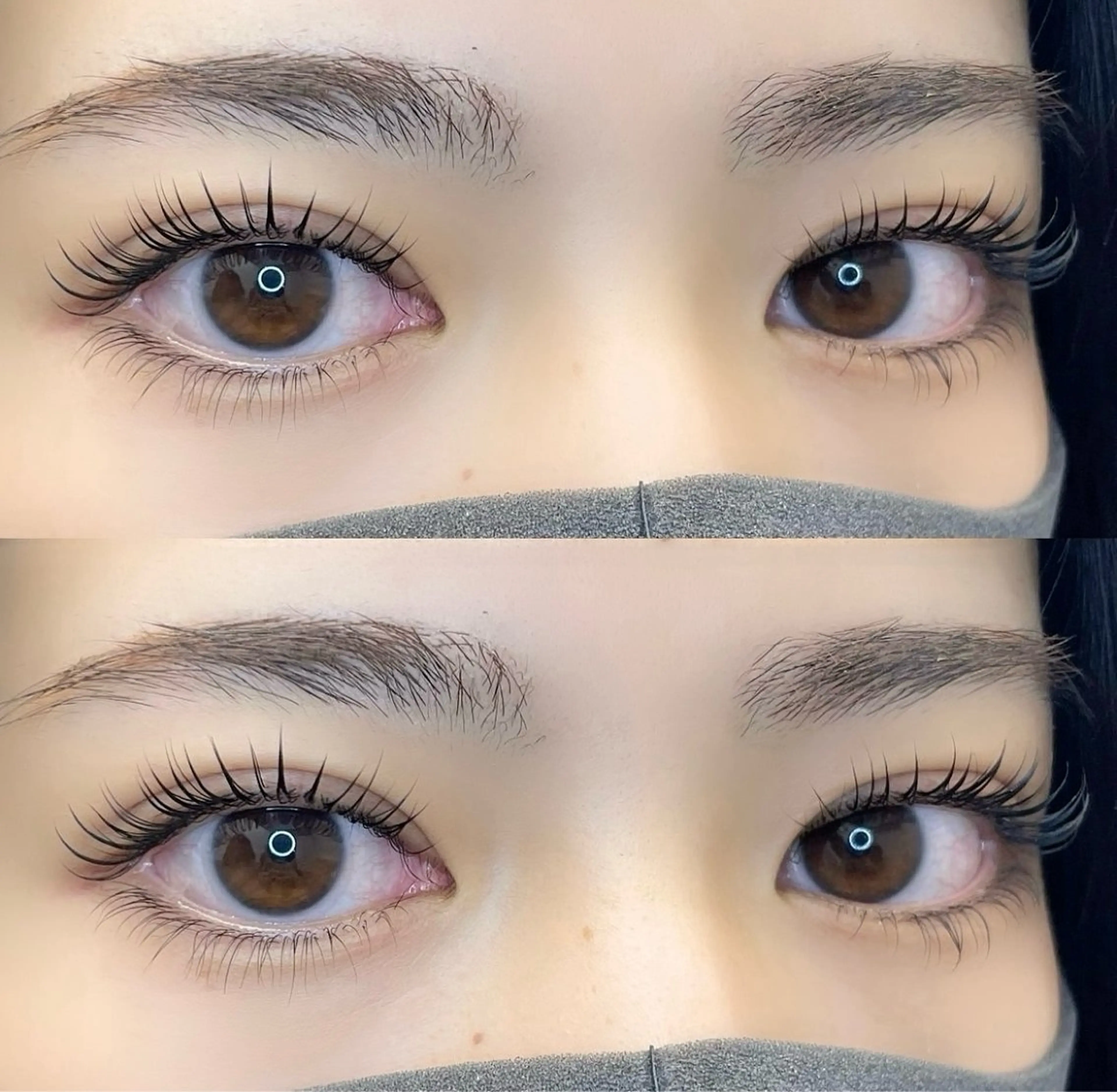 マツエク・マツパ 下まつげエクステ 一重×まつ毛パーマ MARI 🩵🫧のマツエク・マツパデザイン