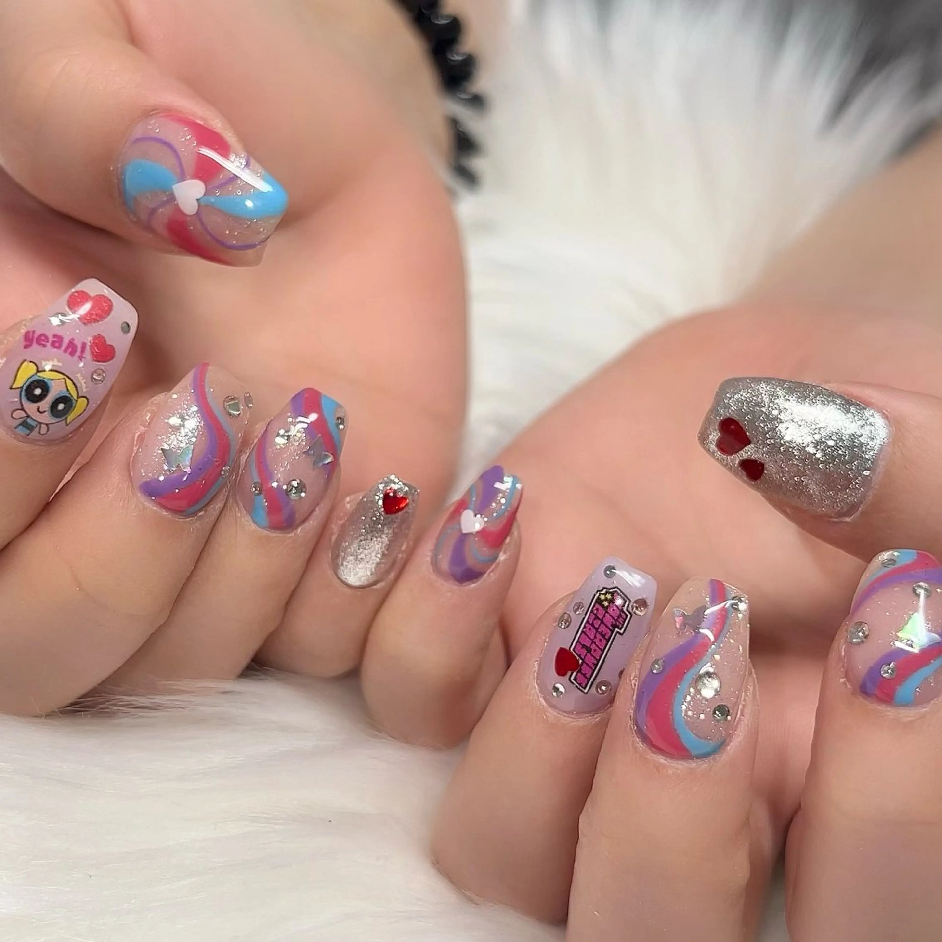 ネイル ハンドネイル 【Yappy🌈】 💖P-tanaのネイルデザイン