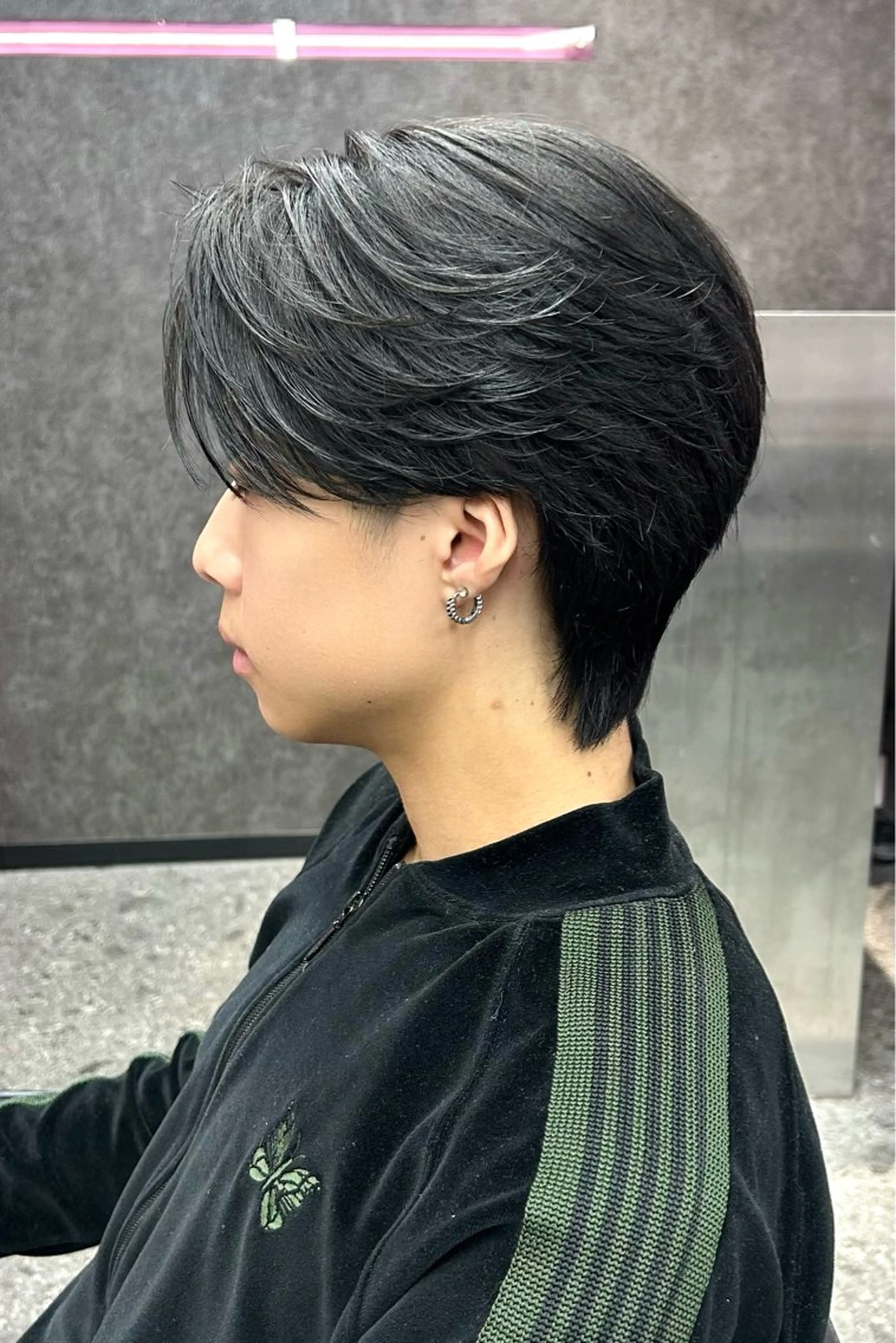 ショート カラー メンズ カット ヘアセット メンズスタイリスト 前田雄輝のヘアスタイル