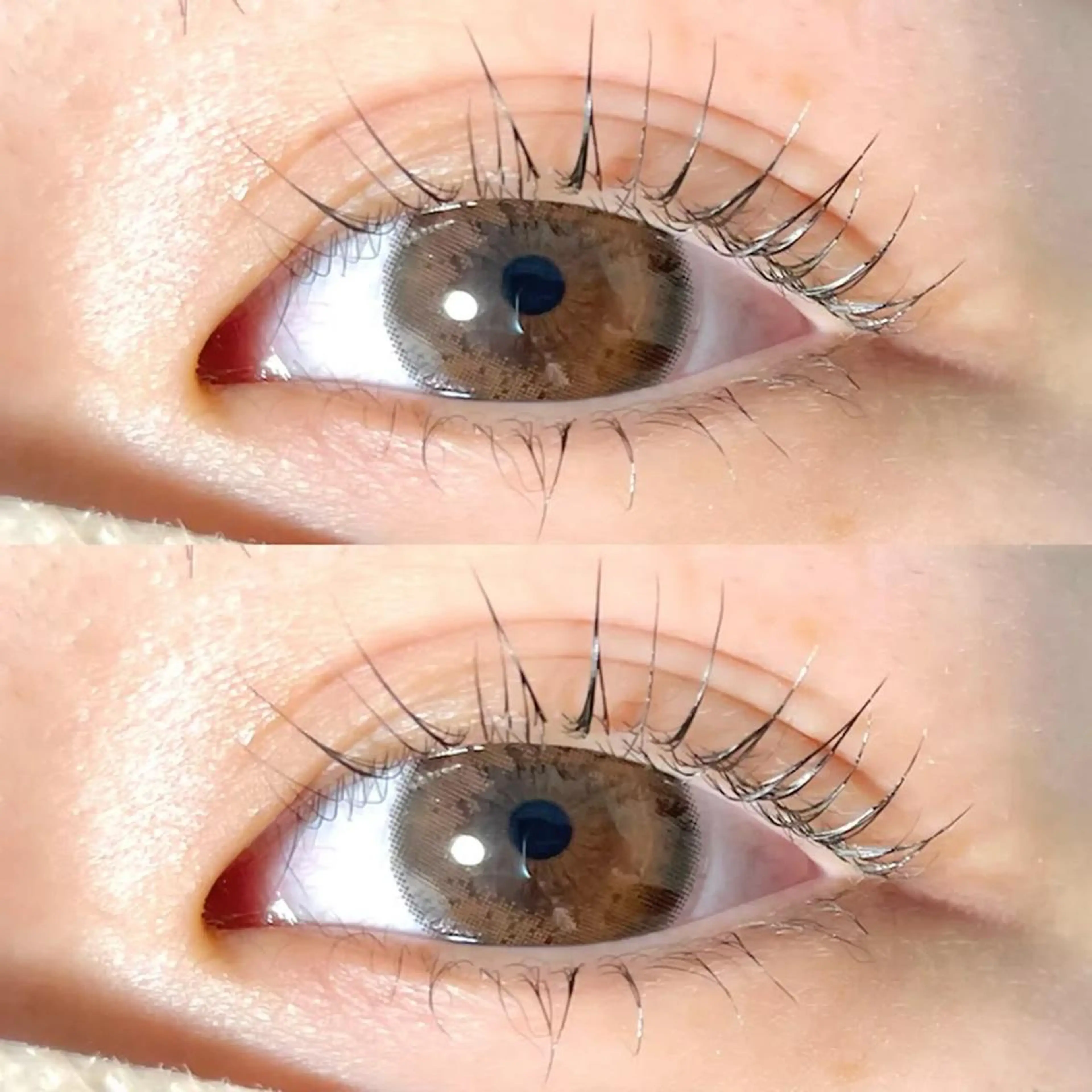 逆まつげの方オススメ✨似合わせまつげパーマ【上下】の写真