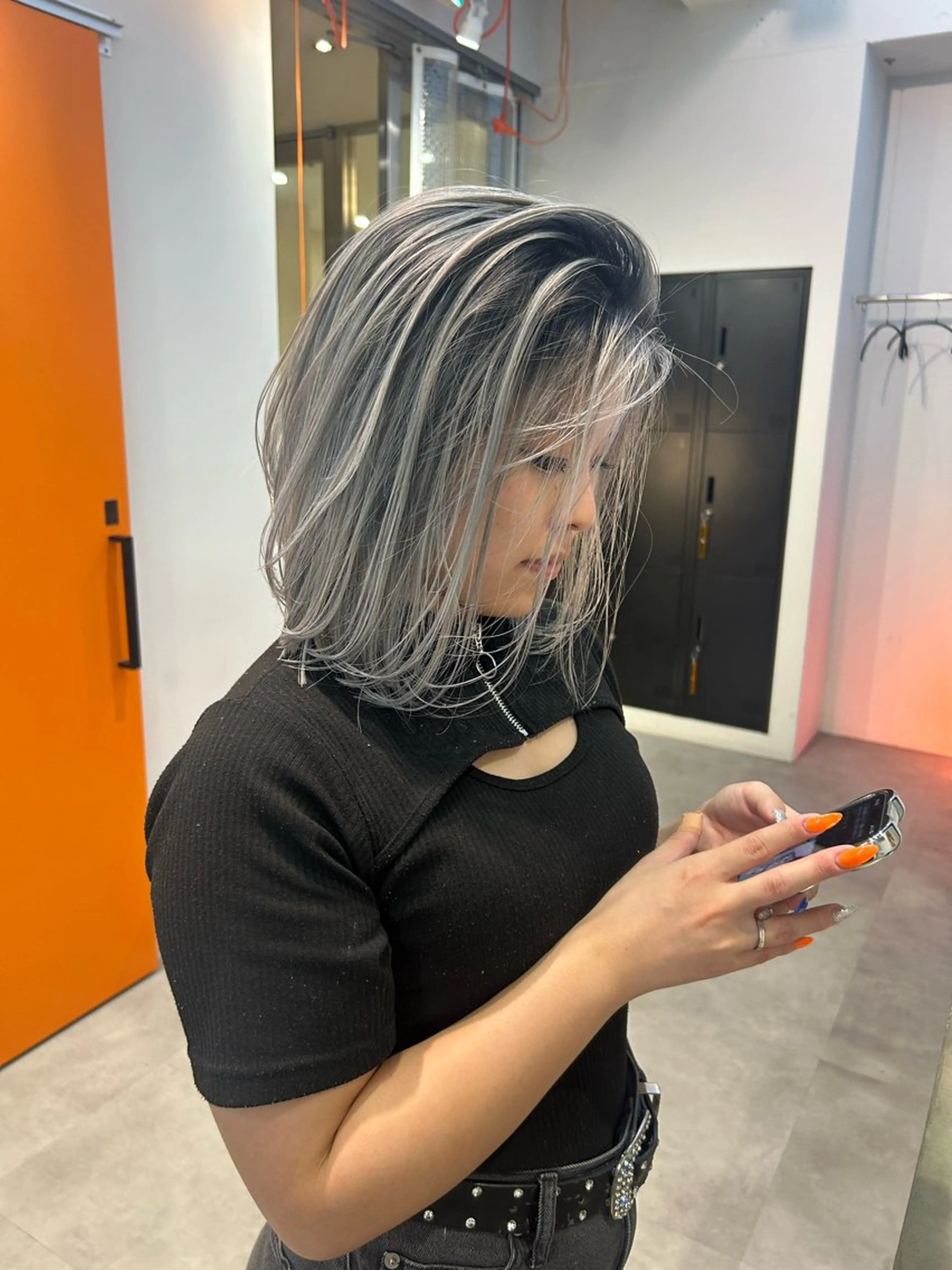 ミディアム シールエクステ エクステ SITY. 🦋mamiya🦋のヘアスタイル