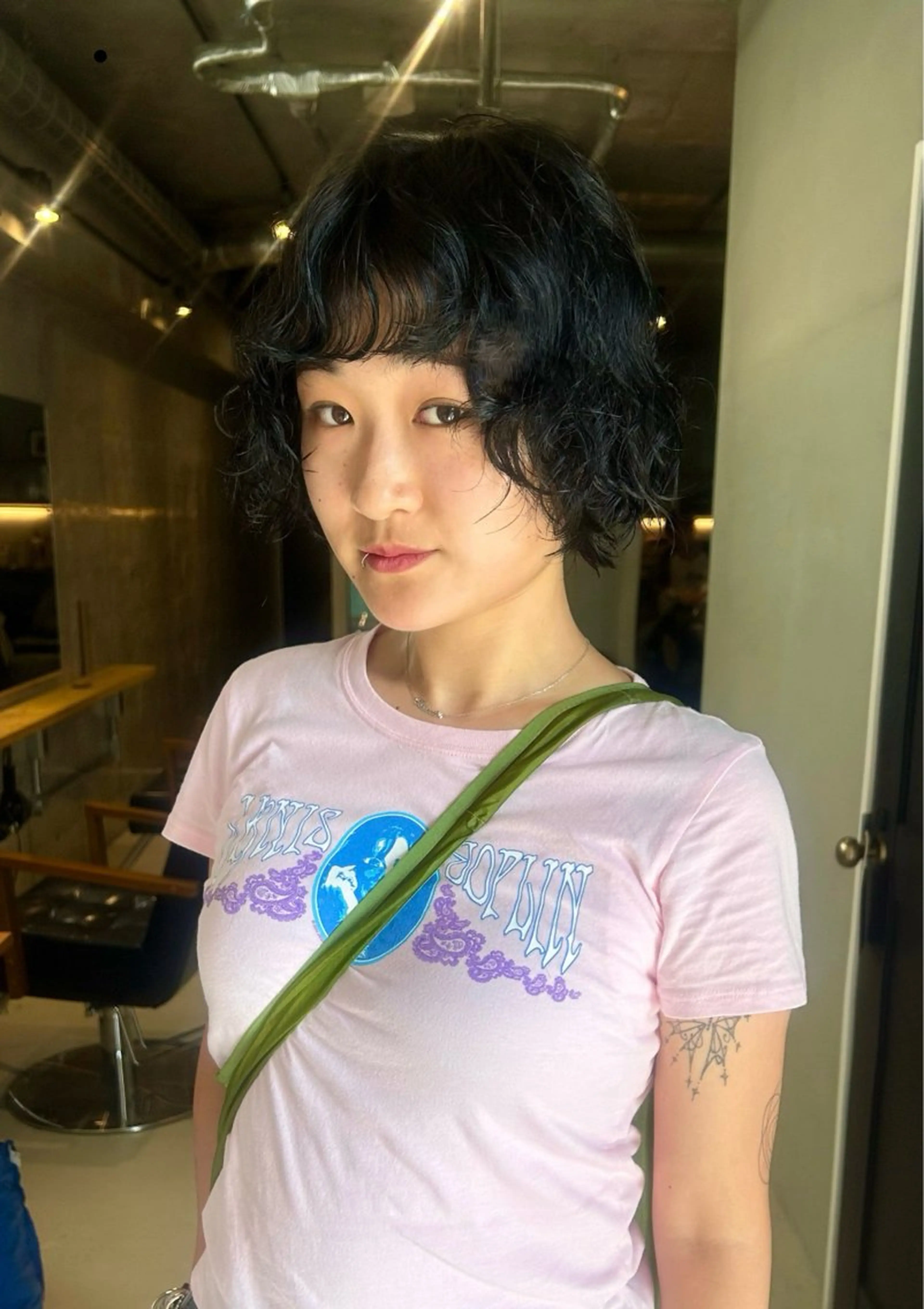 ショート パーマ 石原 実のヘアスタイル