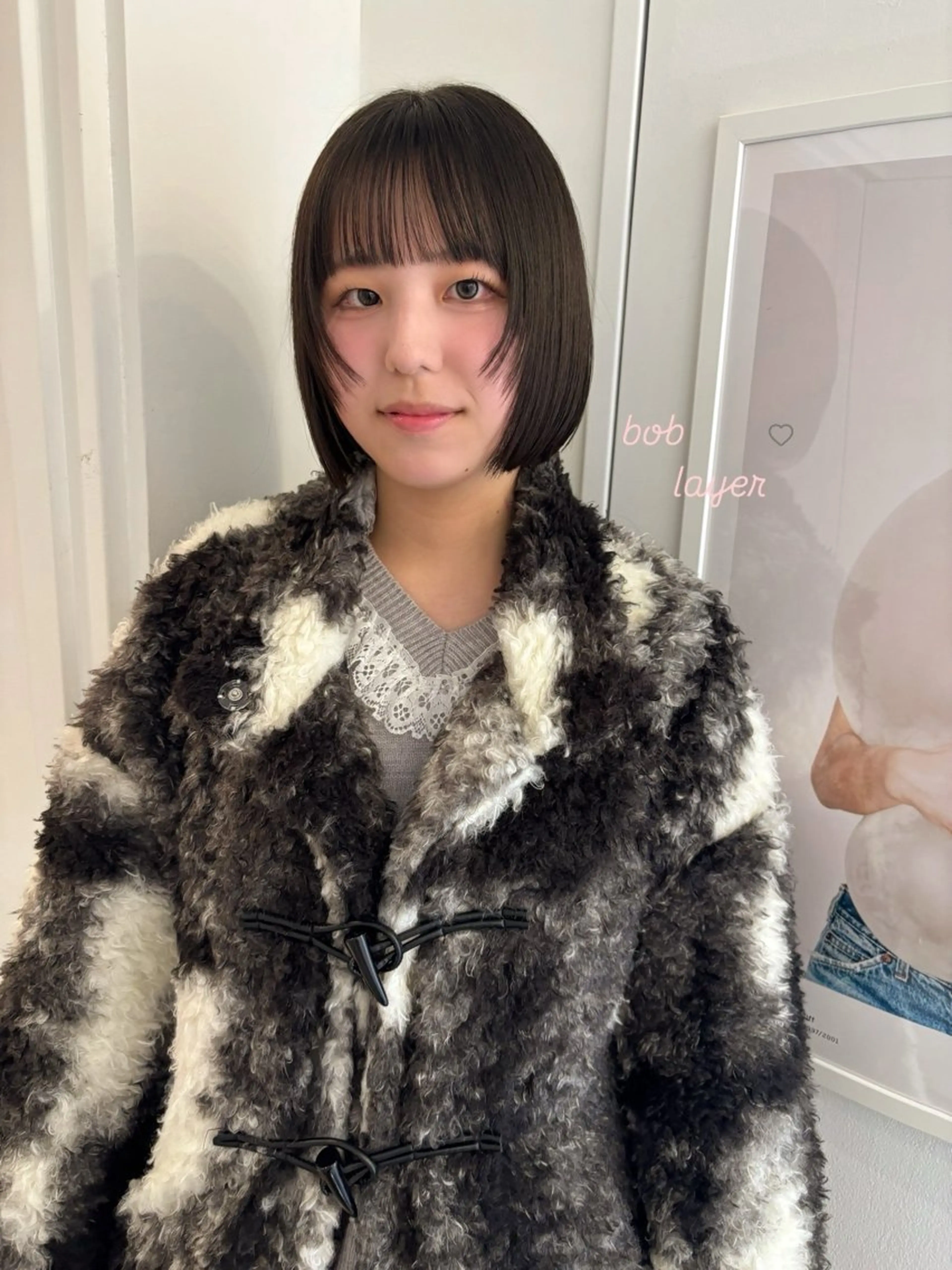 ショート riria/ボブ /ブラウンカラー🎀のヘアスタイル