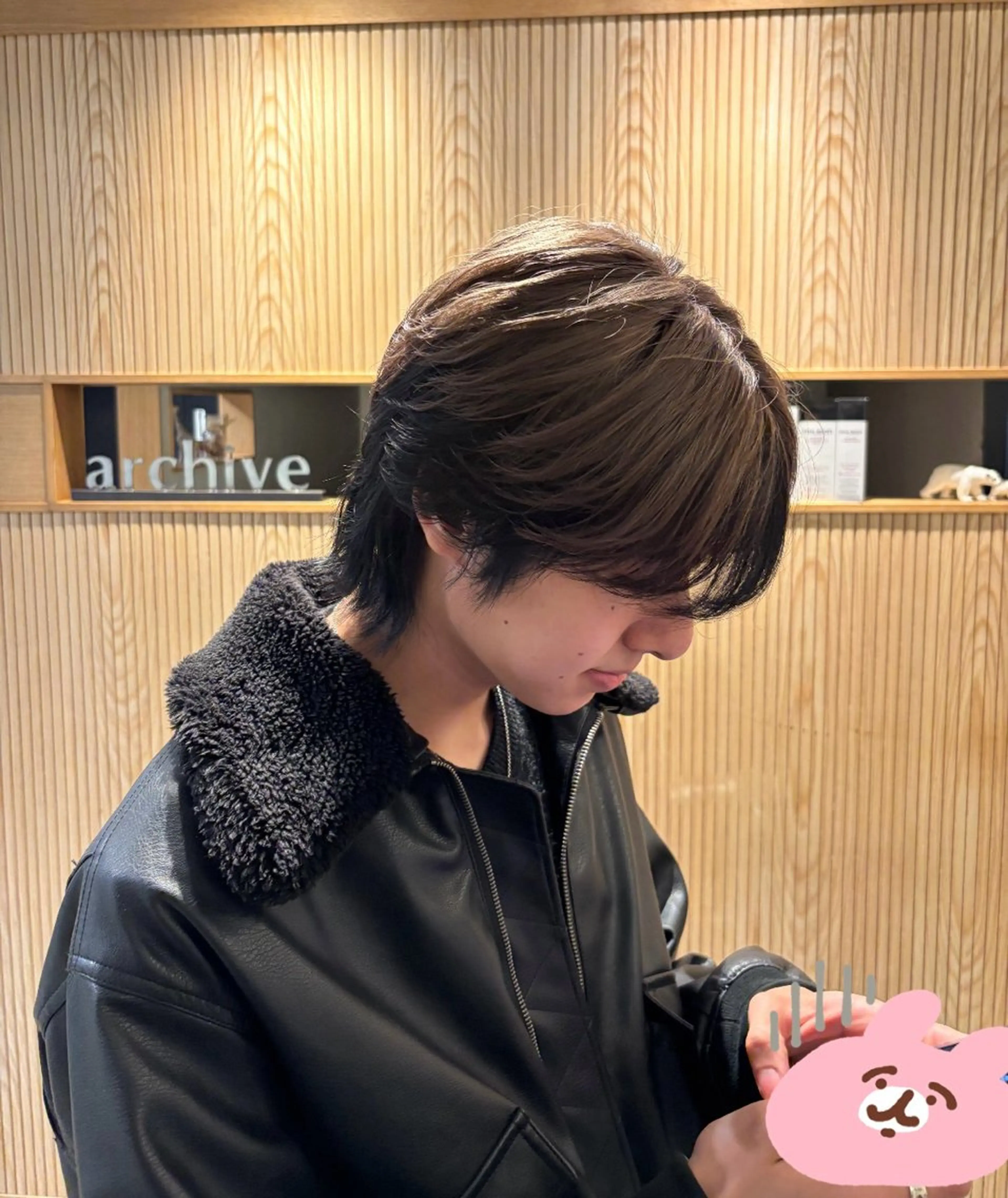 カラー メンズ 山科 愛実のヘアスタイル