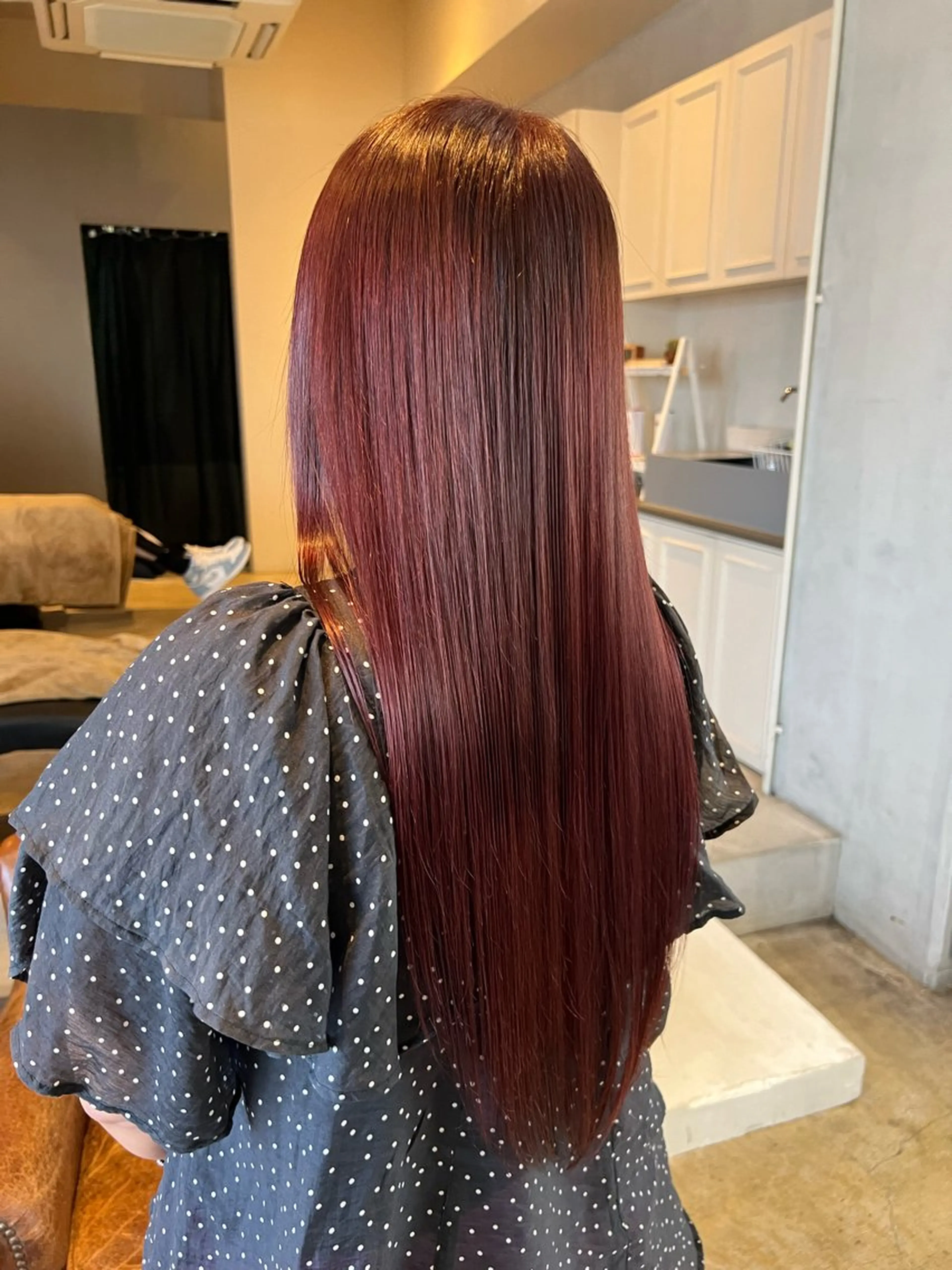 縮毛矯正【酸性、部分等の対応も可能です(^^)】の写真