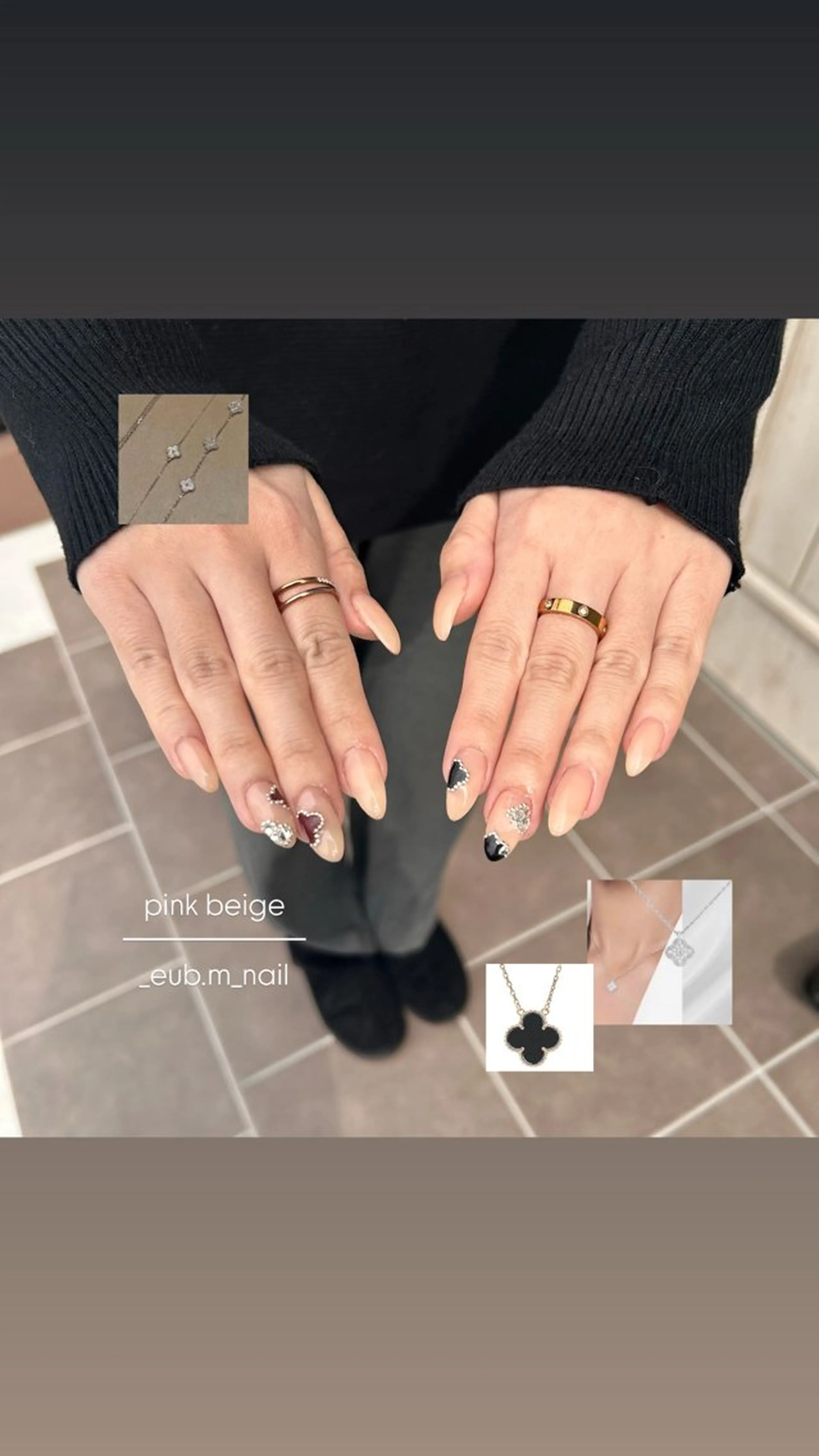 ネイル ハンドネイル 深夜ネイルサロン eub.m_nailのネイルデザイン