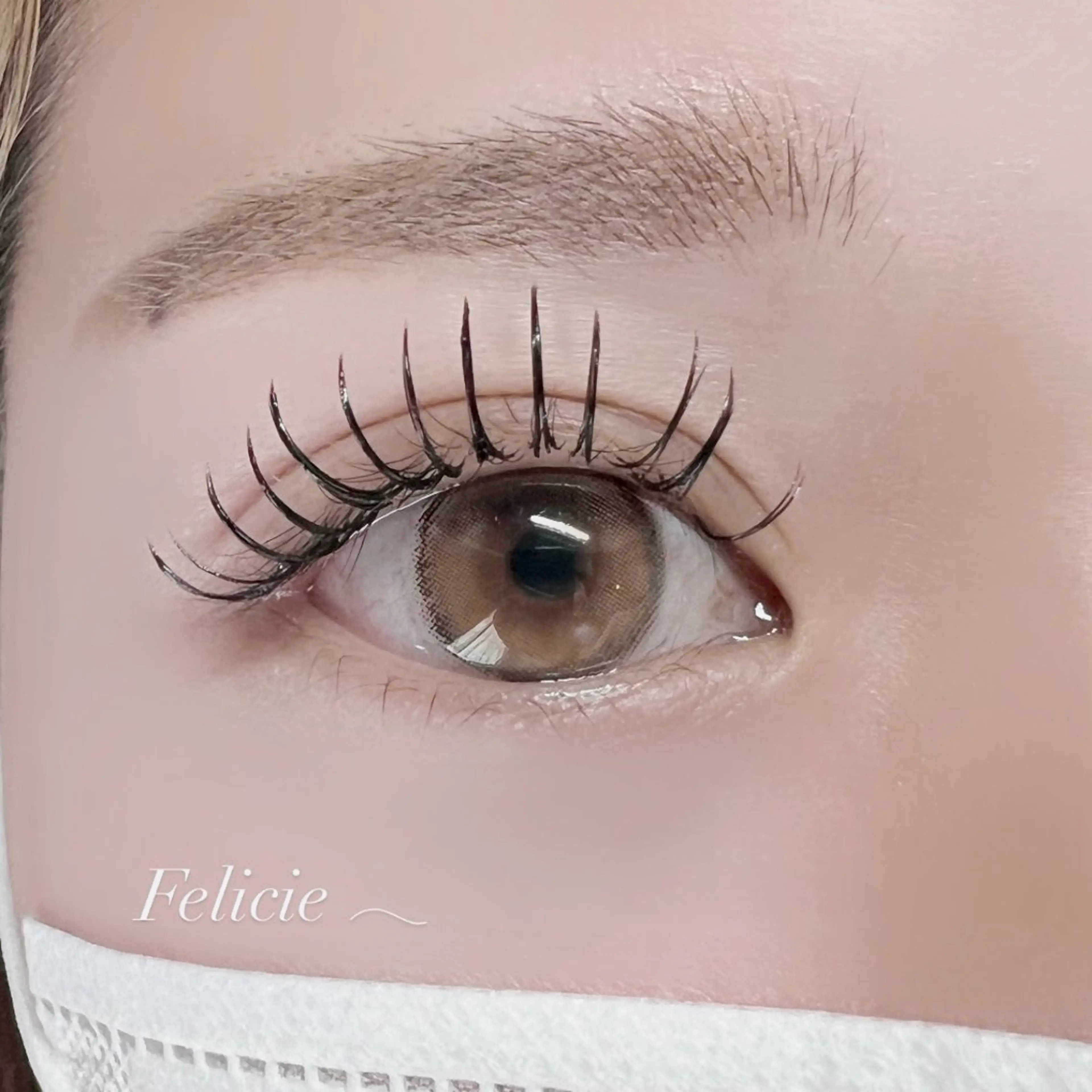 マツエク・マツパ バインドロック マツエク Felicie＊ Sayakaのマツエク・マツパデザイン