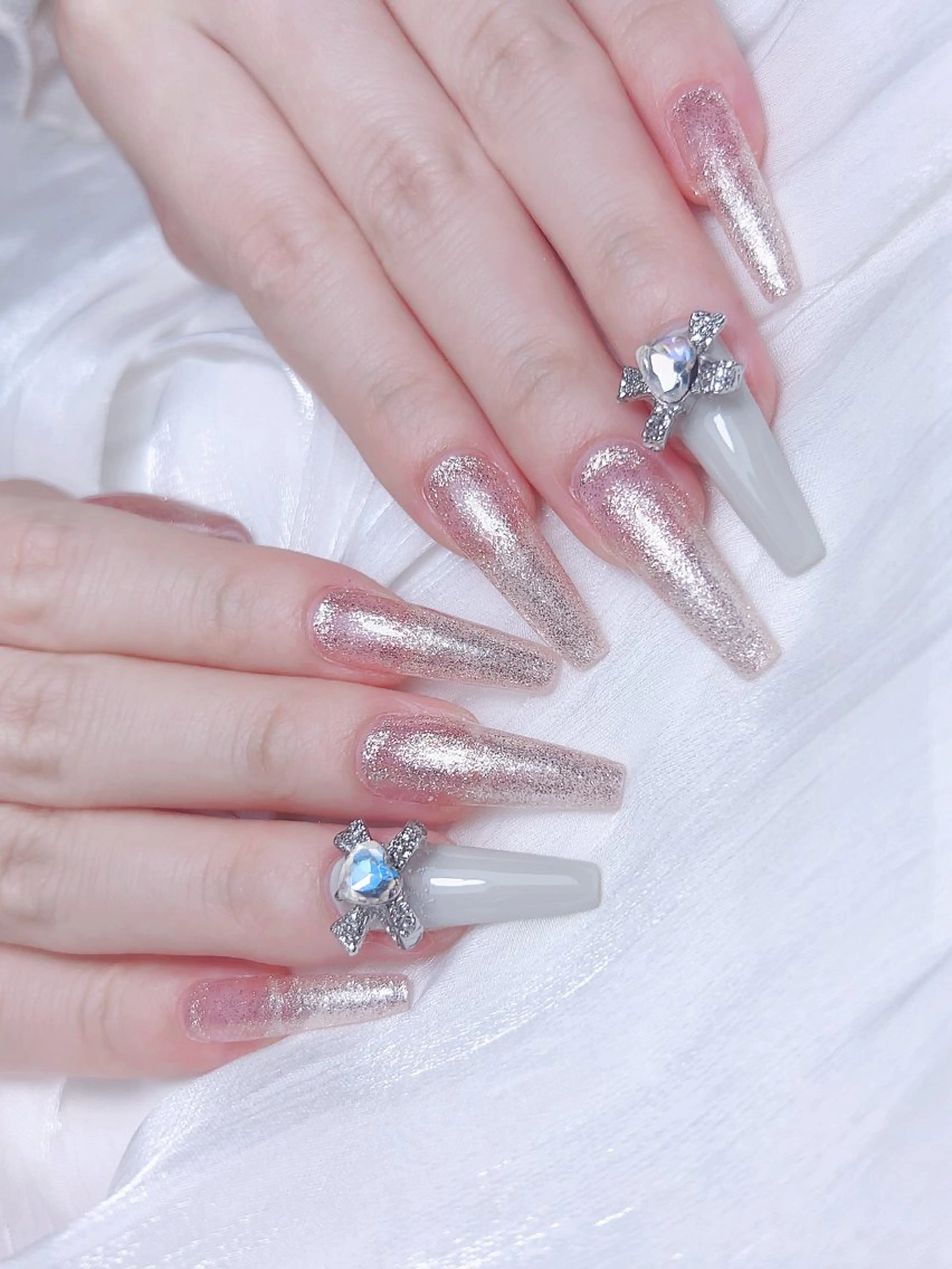 ネイル M🌷nail 長さだし専門店のネイルデザイン