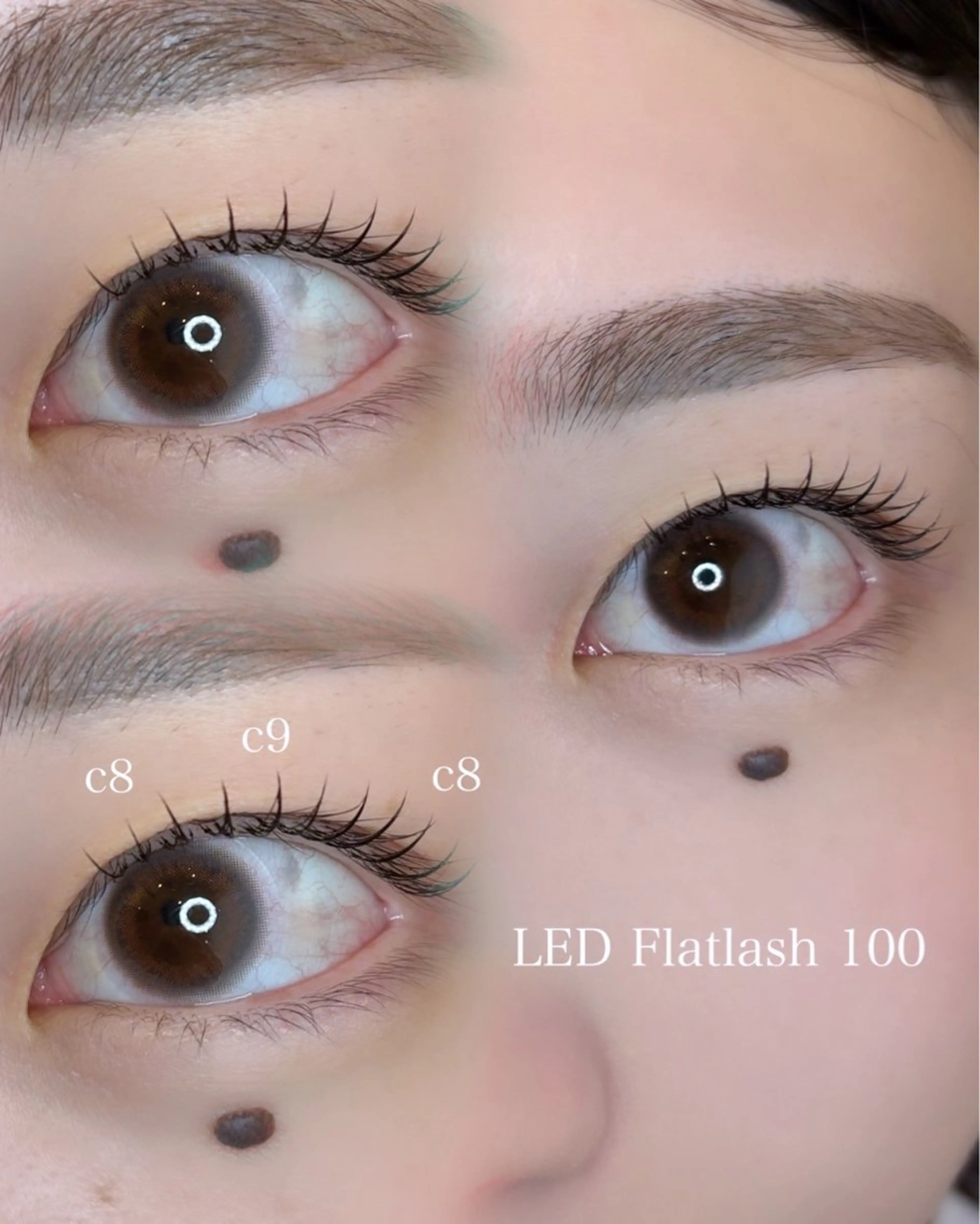 マツエク・マツパ カラーマツエク フラットラッシュ ナチュラル EYELA  吉祥寺店所属・EYELA 吉祥寺 kana🧚のその他イメージ