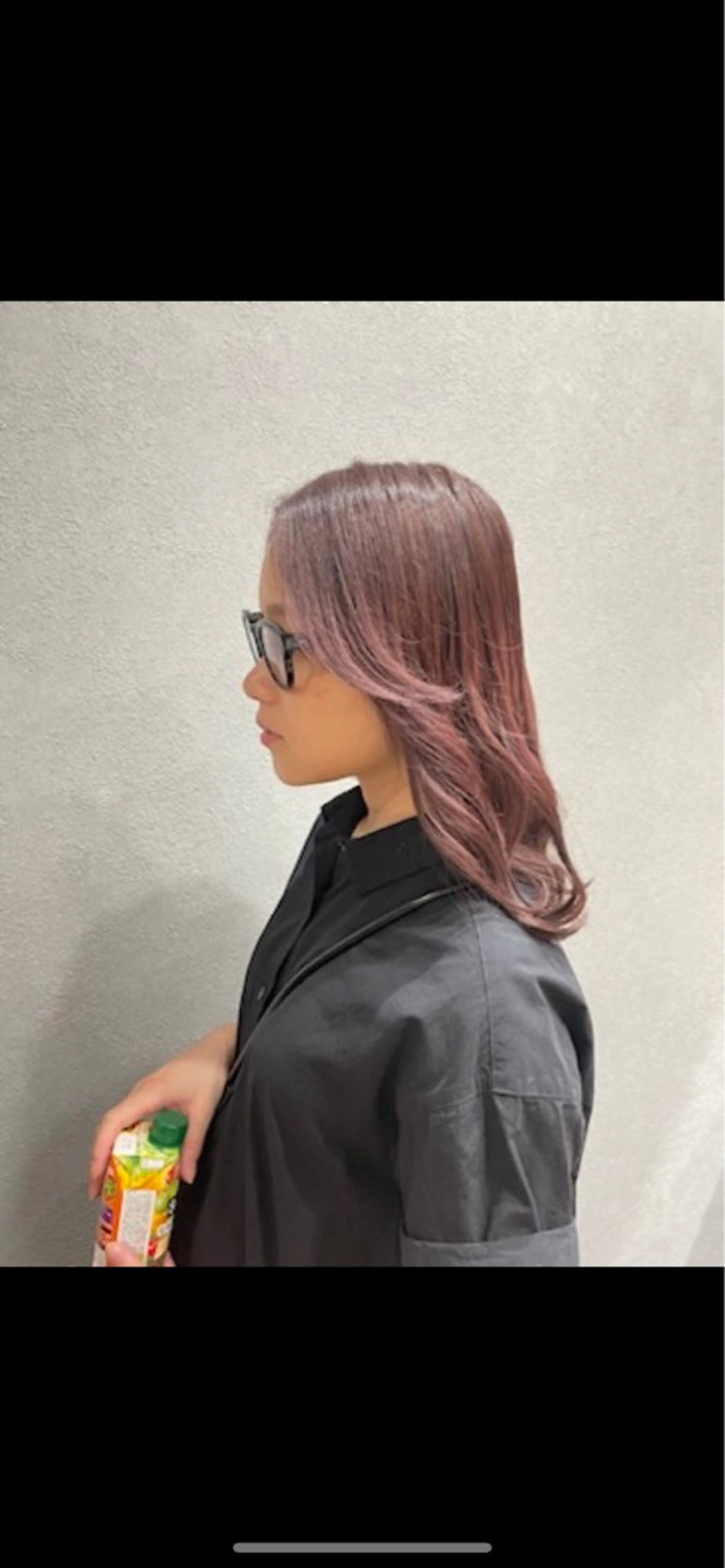 ミディアム カラー 韓国レイヤー/髪質 改善/縮毛🤍吉田のヘアスタイル