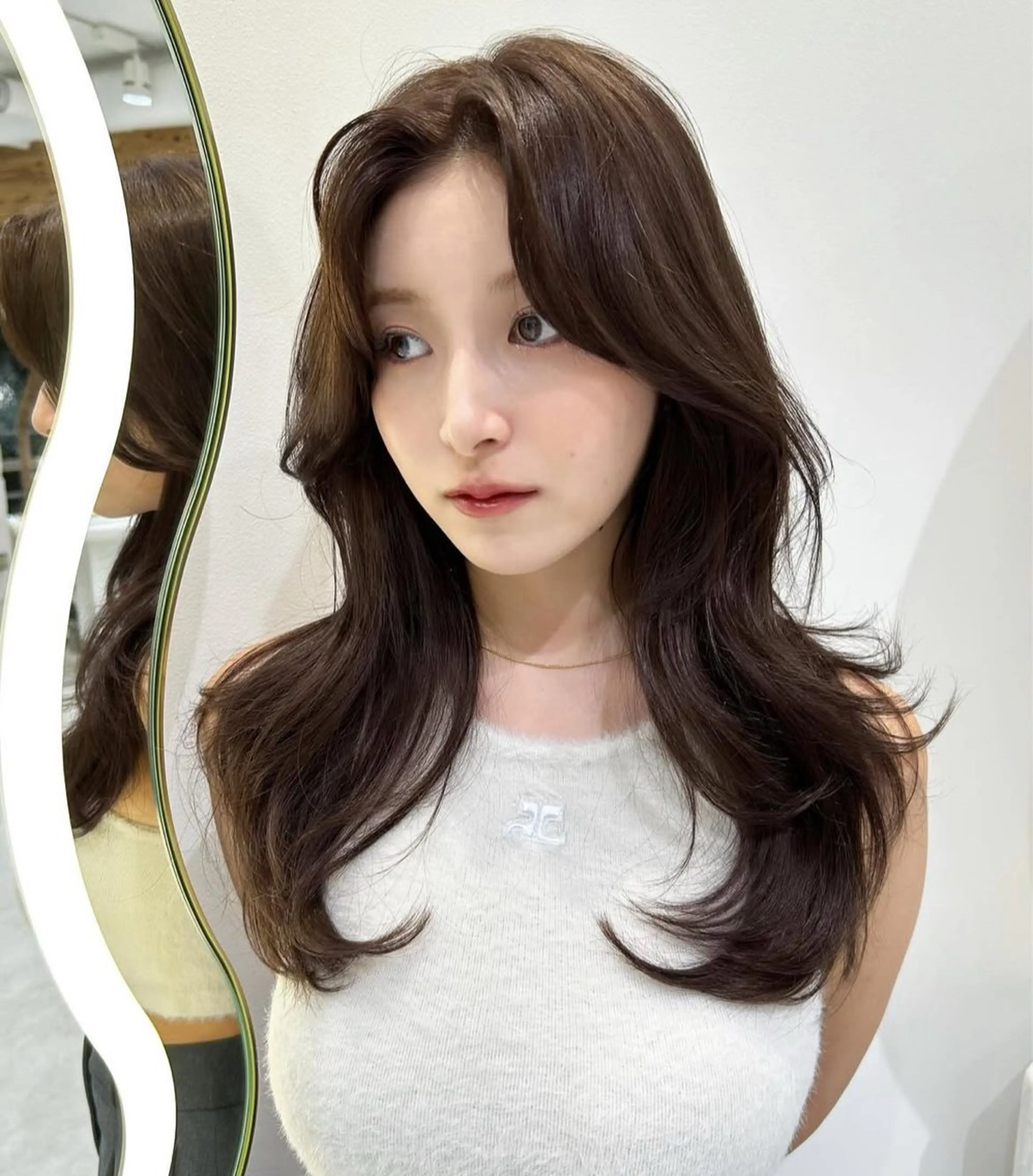 ロング カラー ❄️暗髪/透明感❄️ /reyのヘアスタイル