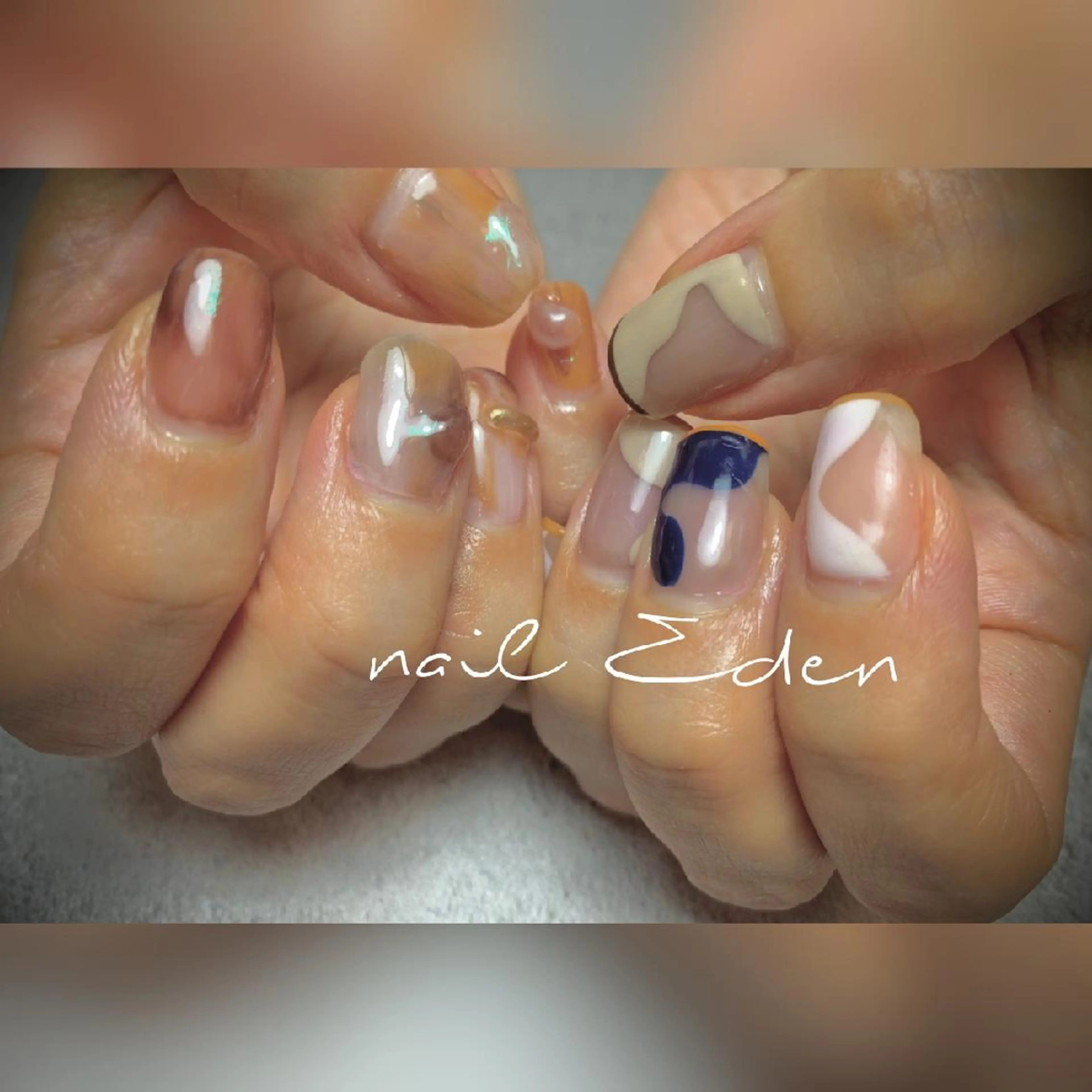 ネイル ハンドネイル ハンドケア Eden　private nail saron所属・Eden ♾️のネイルデザイン