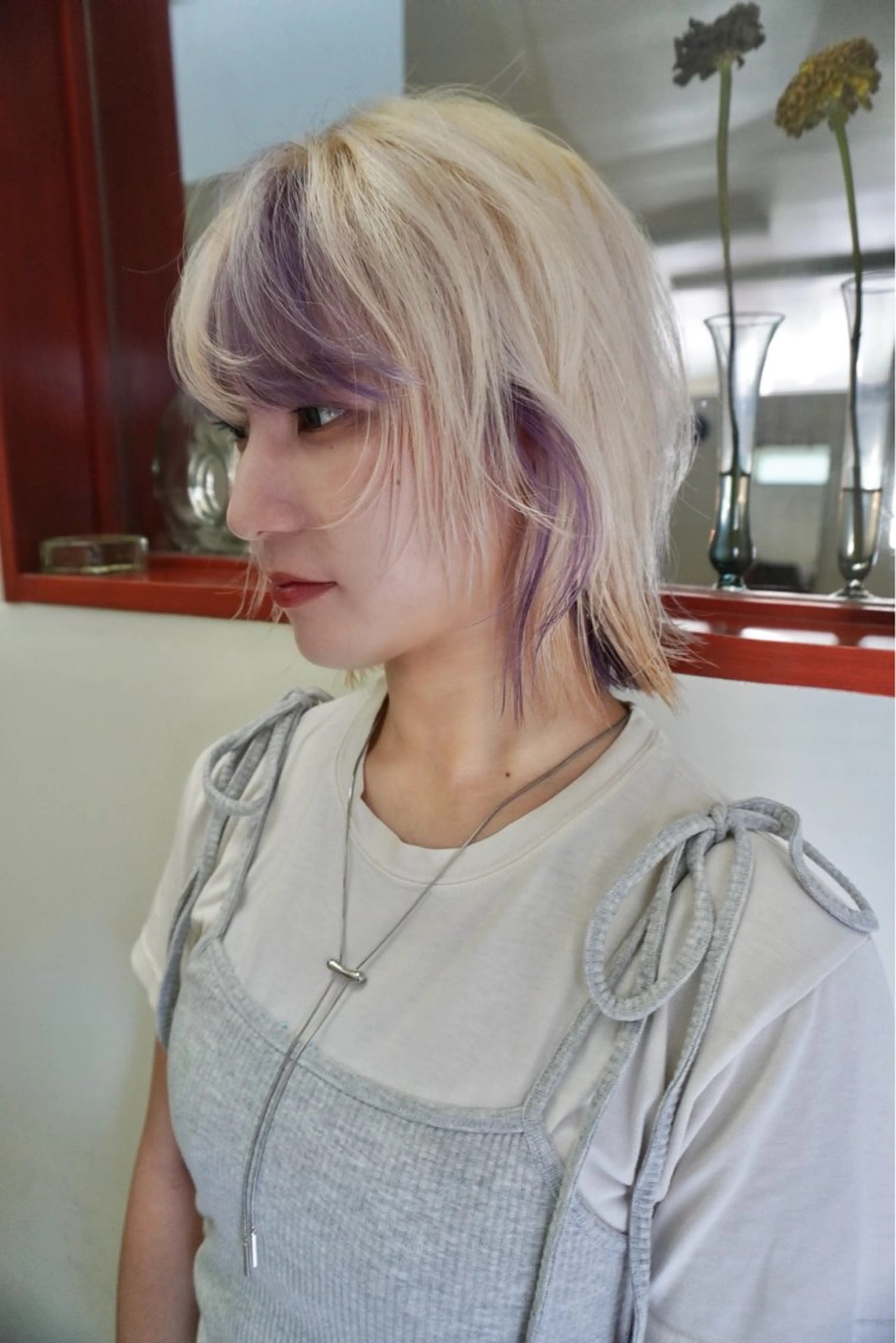 ミディアム ヘアカラー トリートメント karen 🌷名古屋、名駅のヘアスタイル