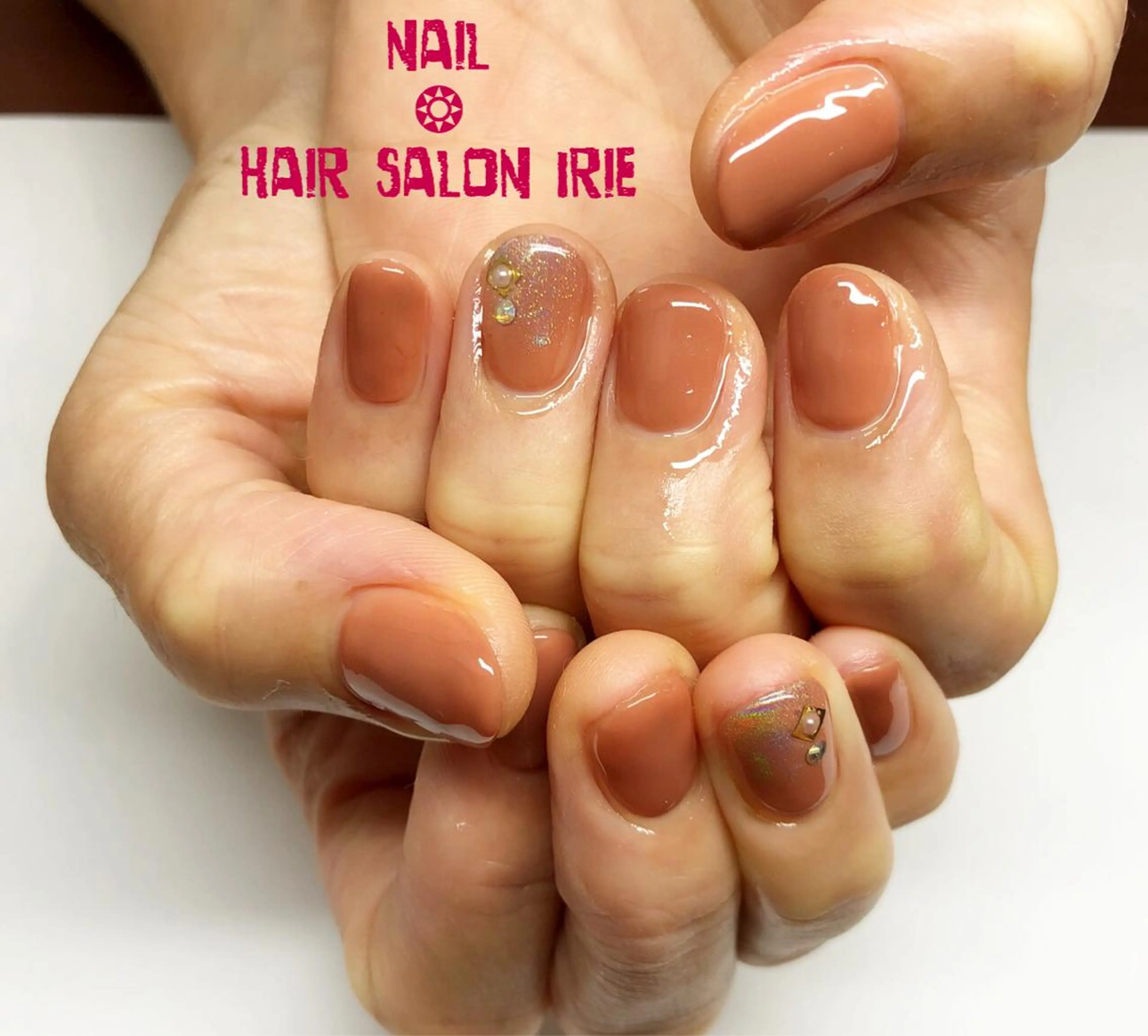 ネイル アートネイル Hair salon Irie所属・與儀 知佳のネイルデザイン