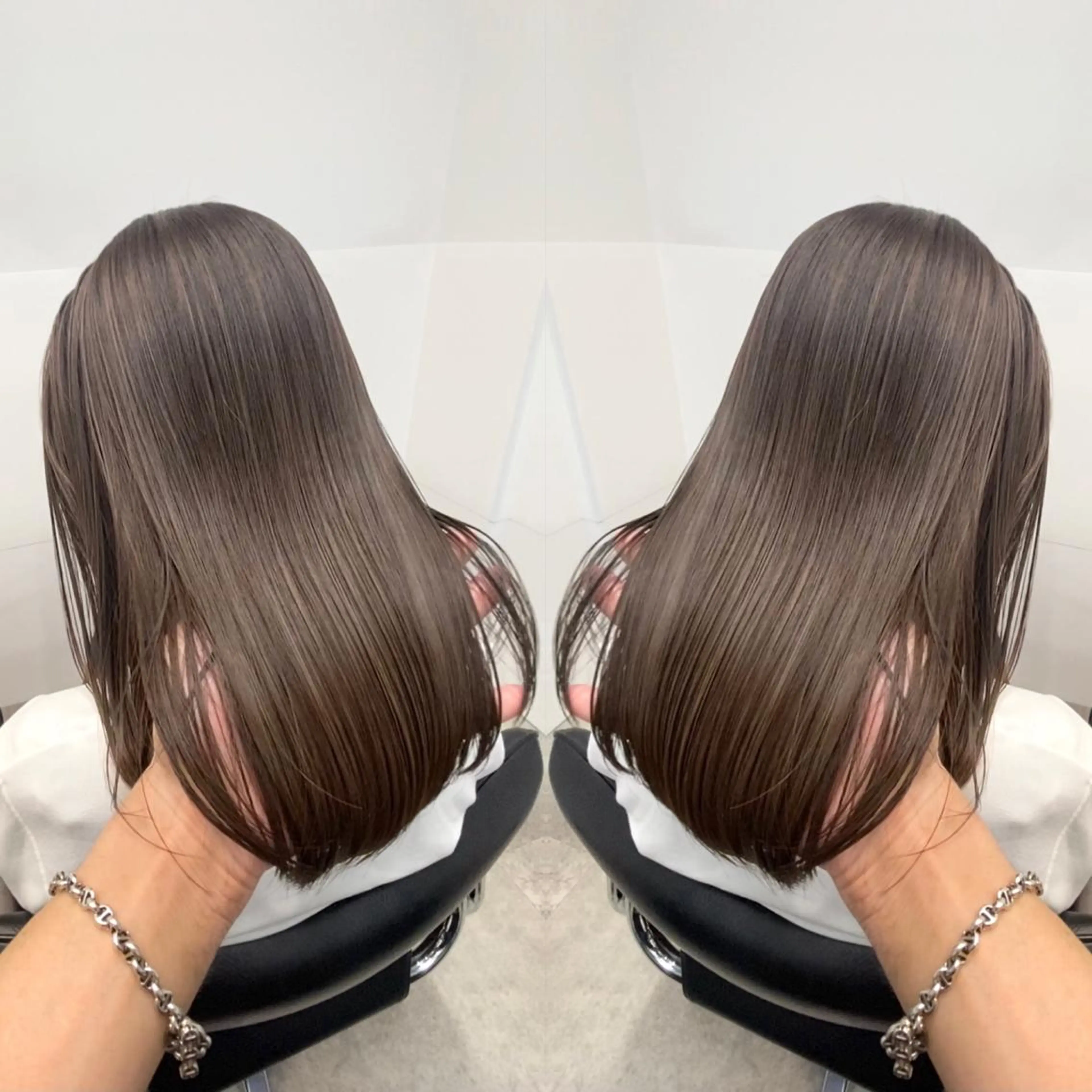 セミロング 縮毛矯正 トリートメント 髪質改善/縮毛矯正 /naokiのヘアスタイル