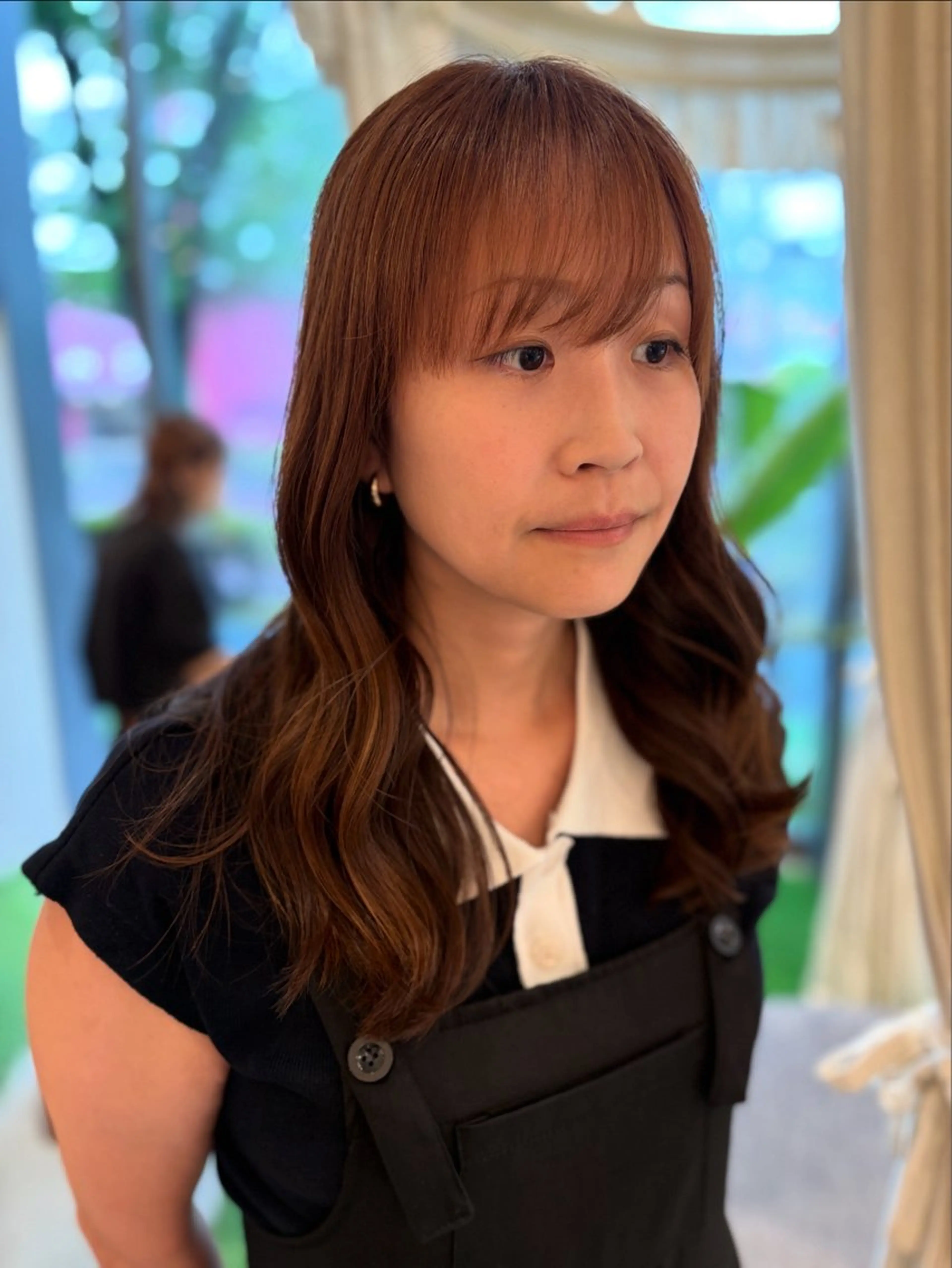 ロング カット 韓国風レイヤーカット 🇰🇷❕モカのヘアスタイル