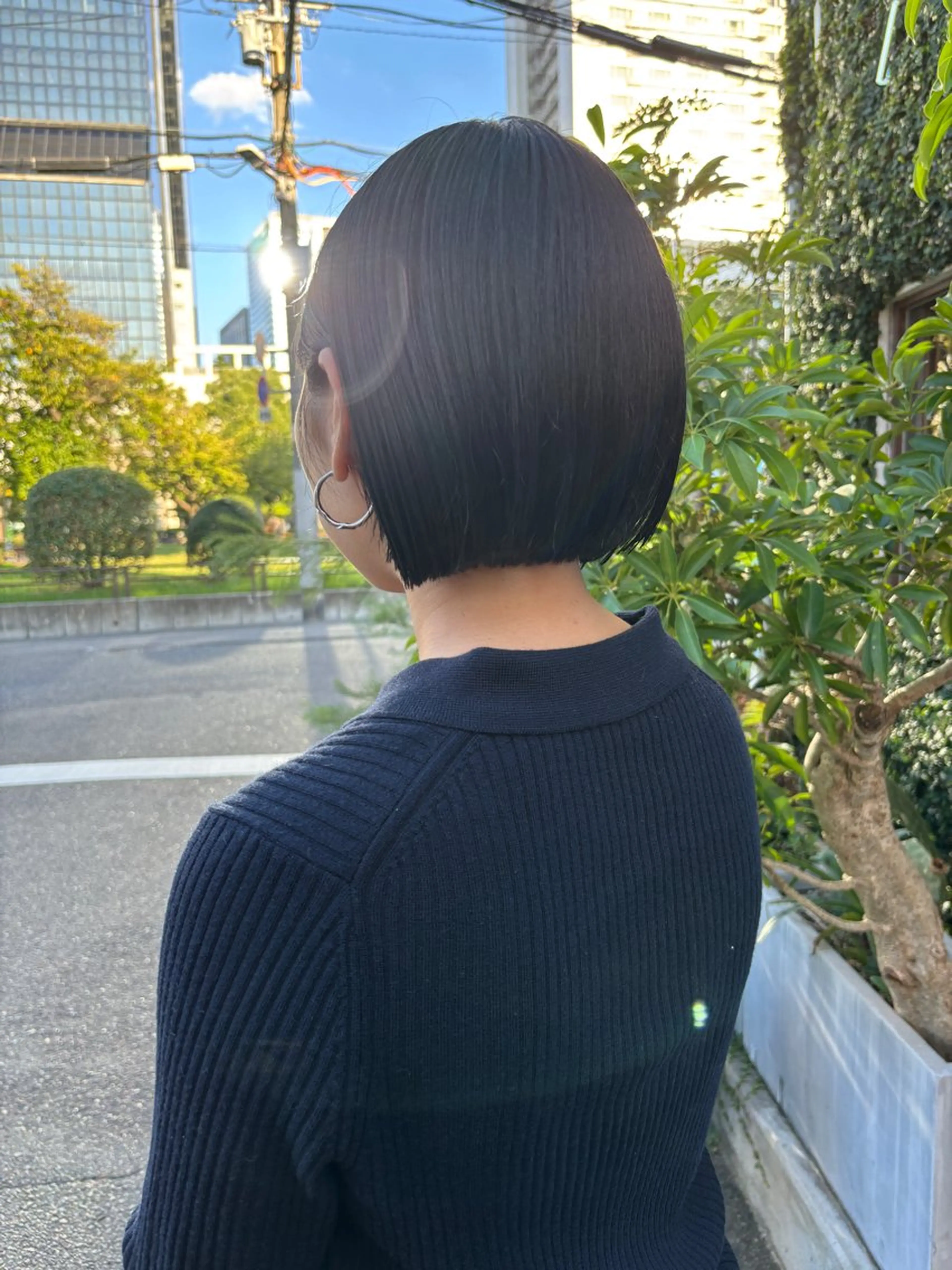 ショート カラー Chiho / 梅田 / ボブ/ パーマのヘアスタイル