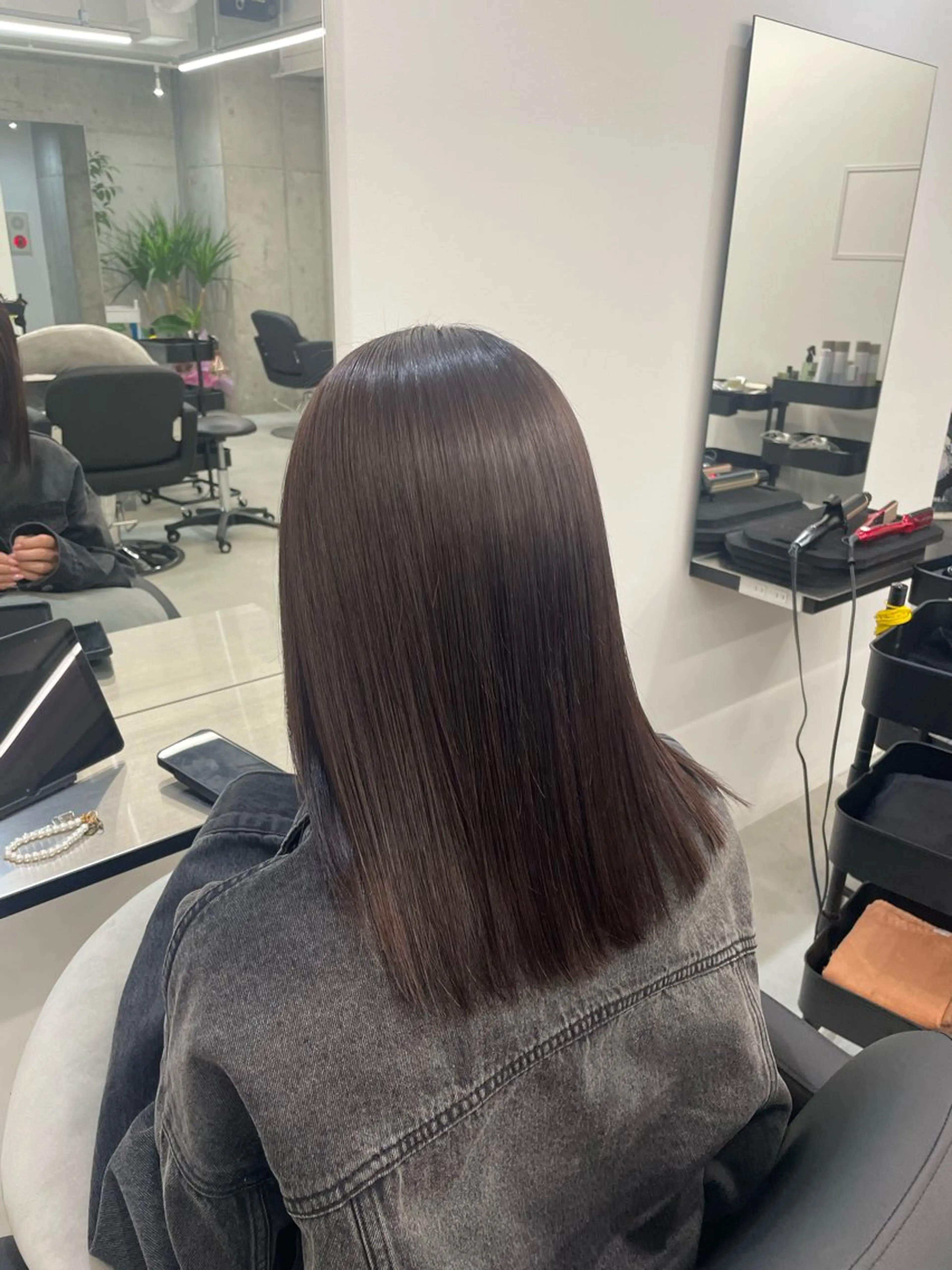 セミロング カラー Hinane ‪❤︎‬のヘアスタイル