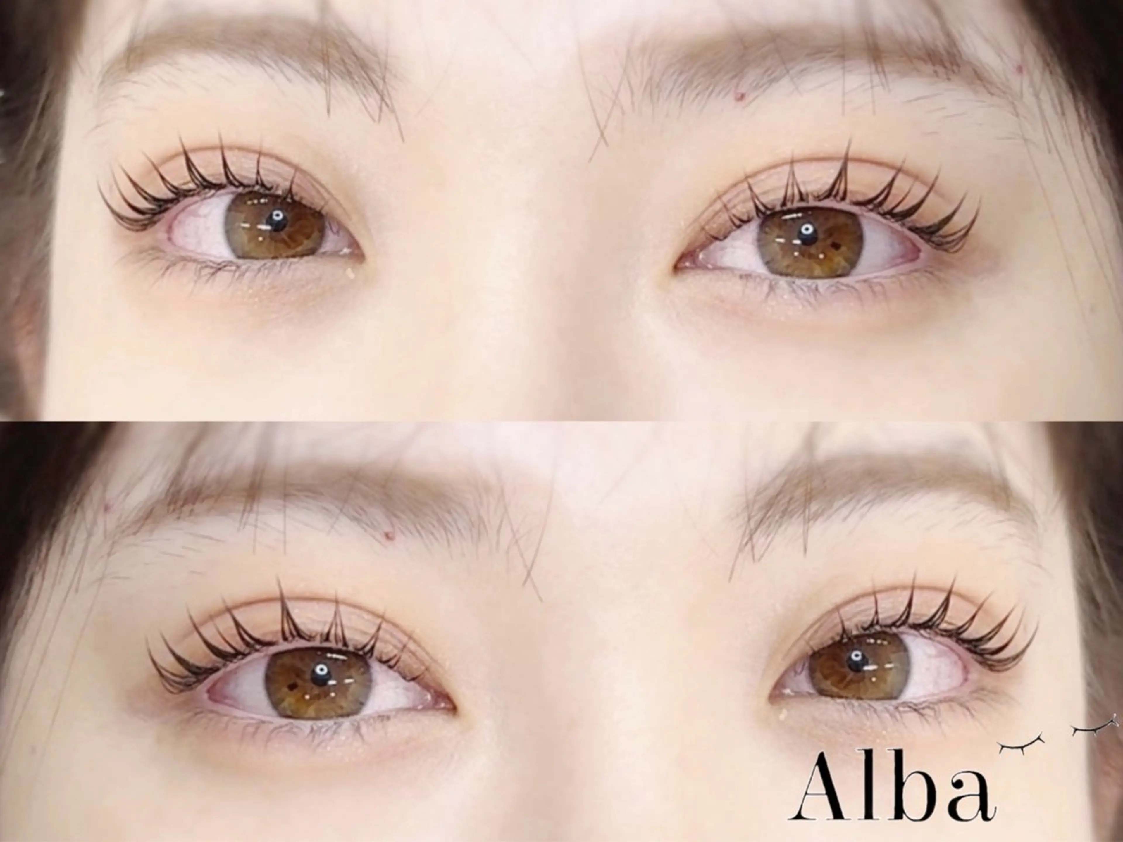 マツエク・マツパ パリジェンヌラッシュリフト マツパ 🌸Alba🌸 勅使川原のマツエク・マツパデザイン