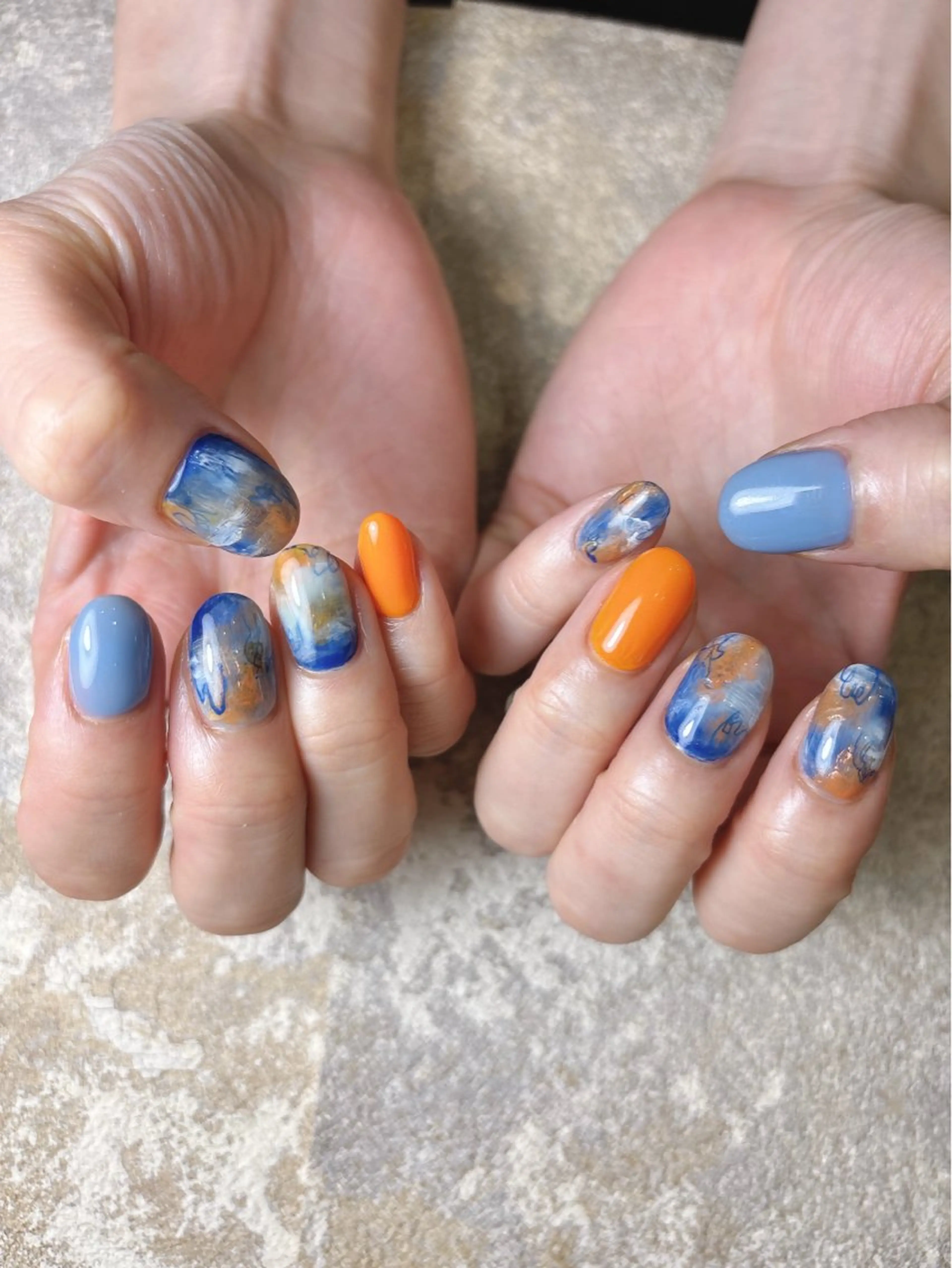 ネイル ハンドネイル Radia bykaonailsのネイルデザイン