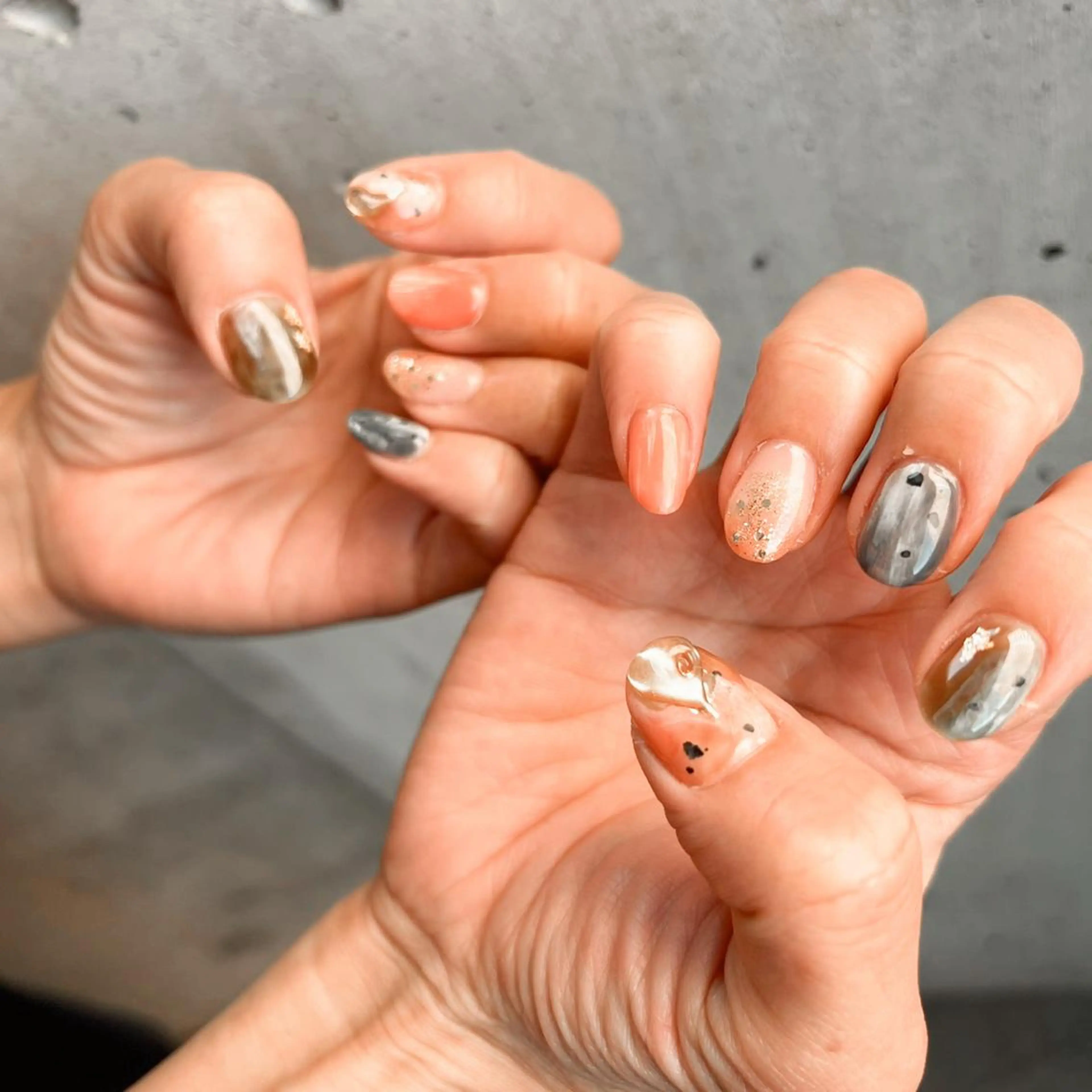 ネイル ハンドネイル NAIL Salon IP所属・長谷川 奈緒美のネイルデザイン