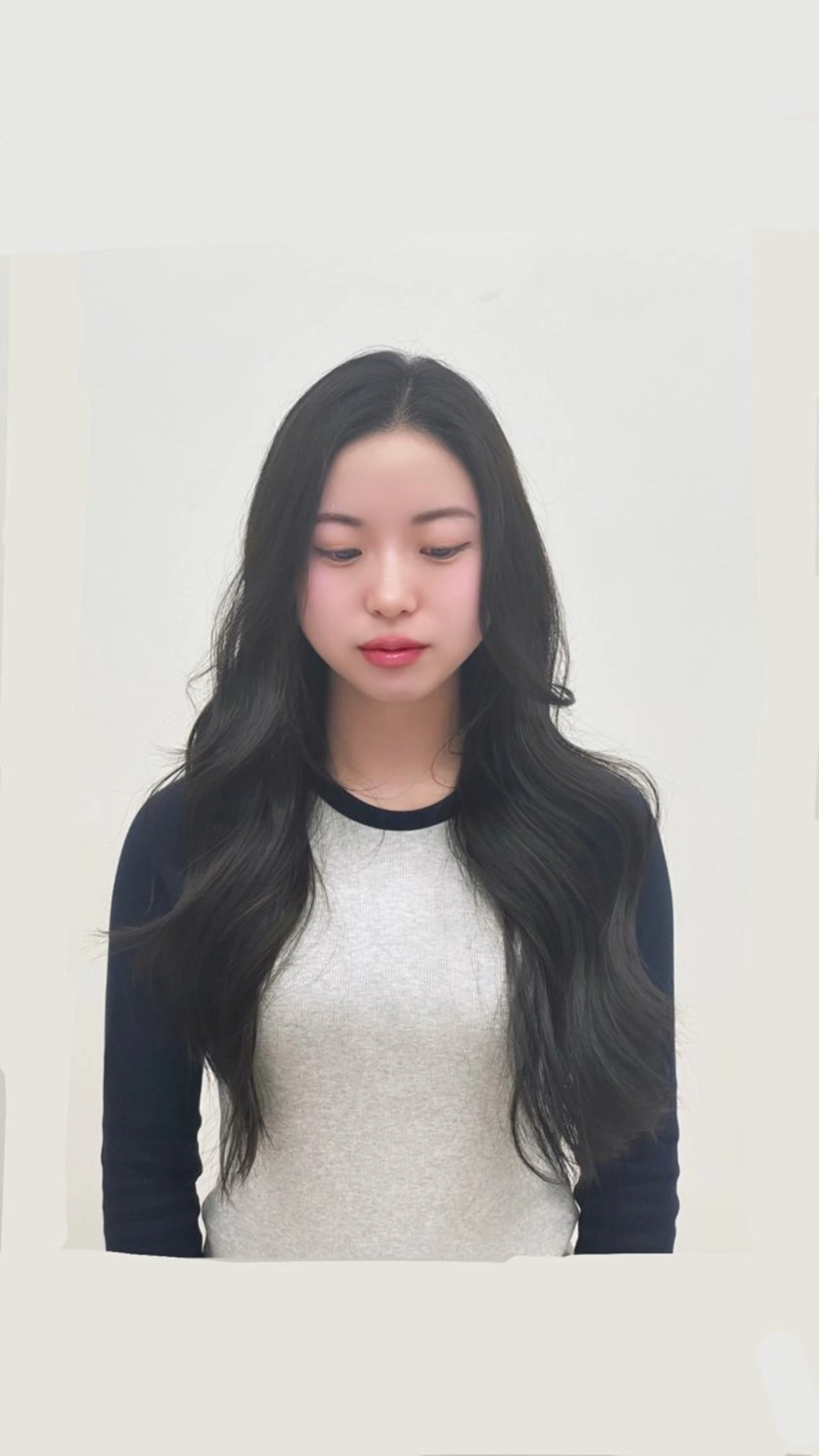 ロング 韓国風ヘア 縮毛矯正 /sara🎀🪽のヘアスタイル