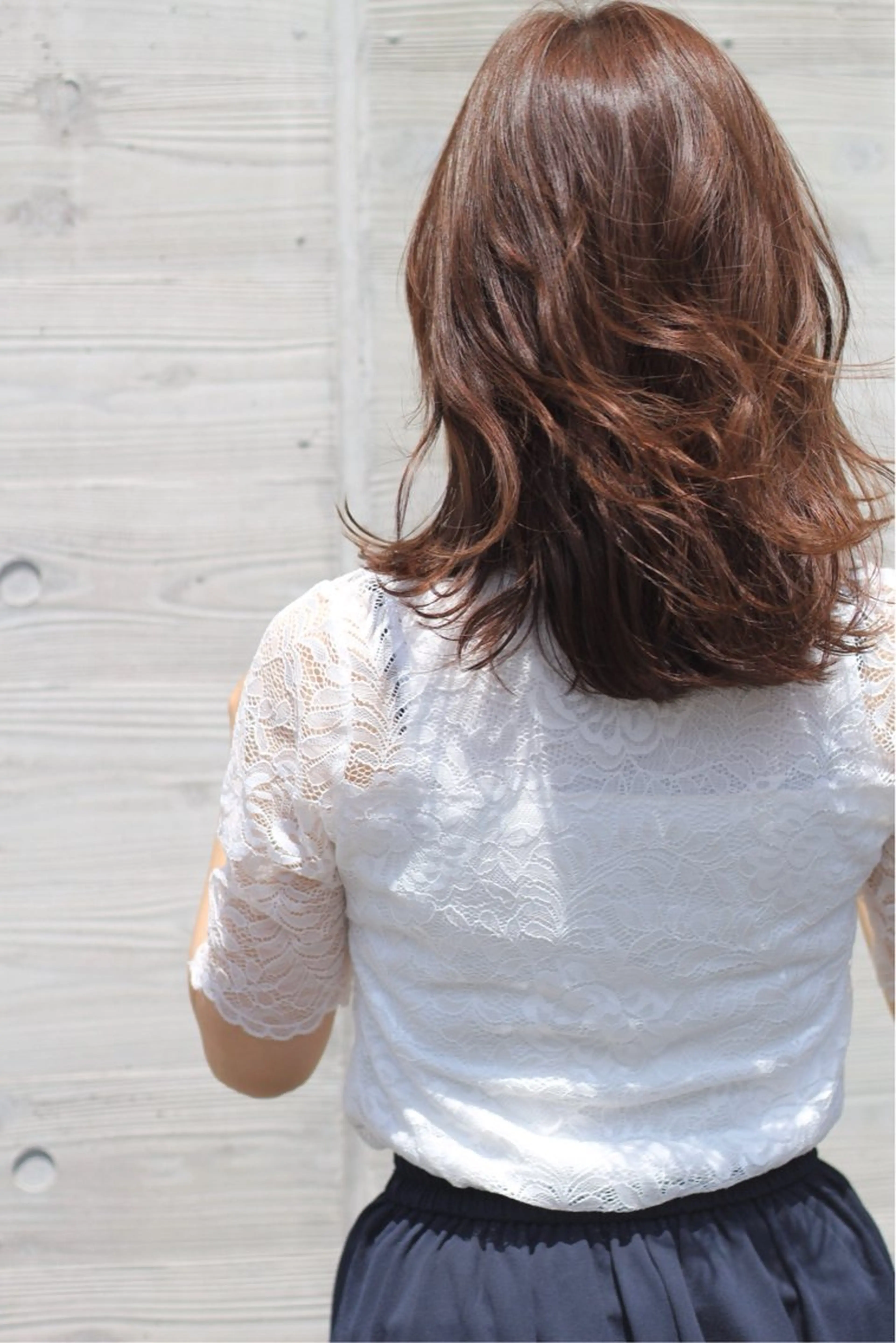 ミディアム カラー 🧡Watanabe Rio🧡のヘアスタイル