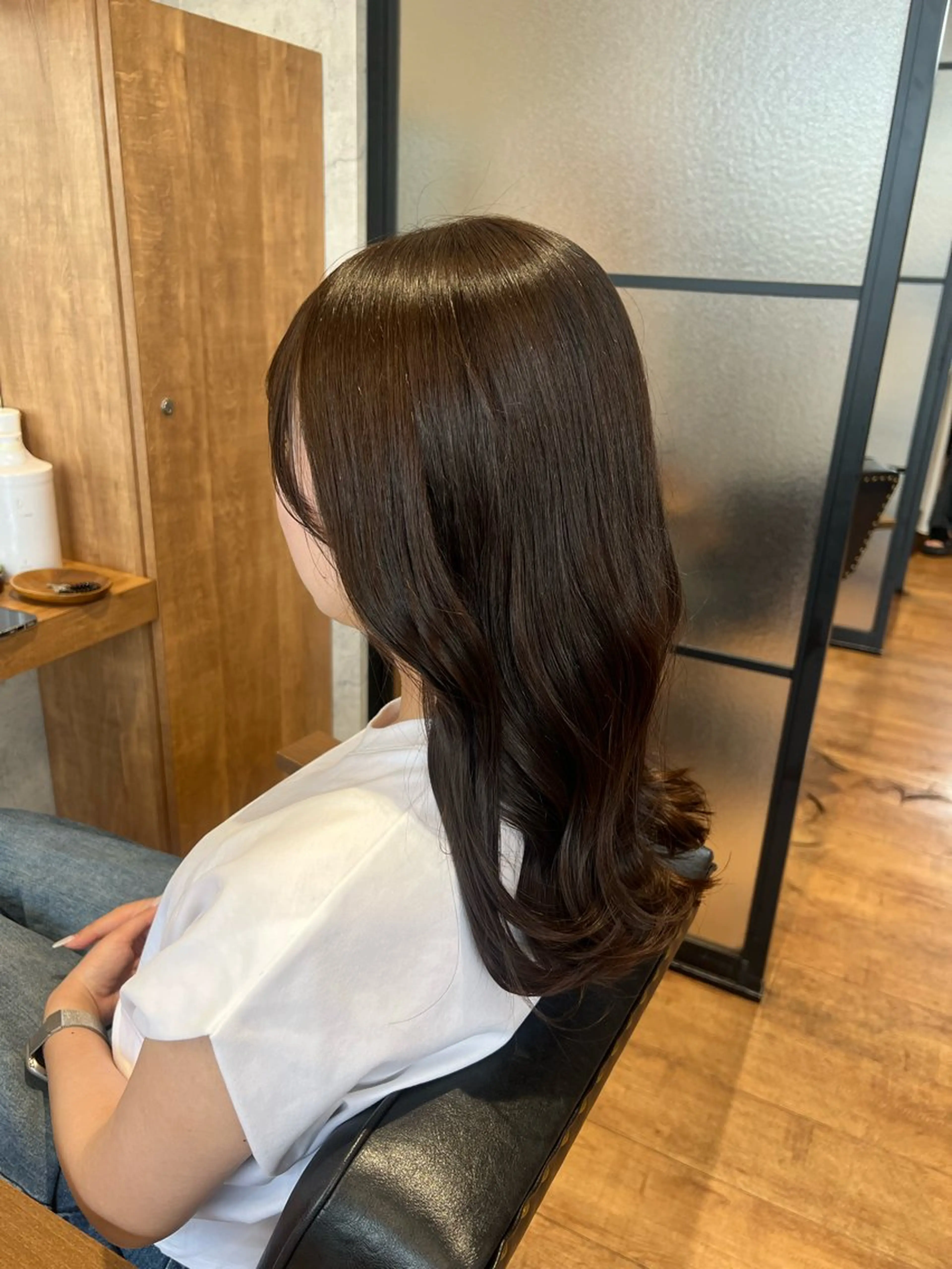 ロング 顔周りカット ロング Mana Hair 倉敷店所属・【Manahair】 みくるのヘアスタイル