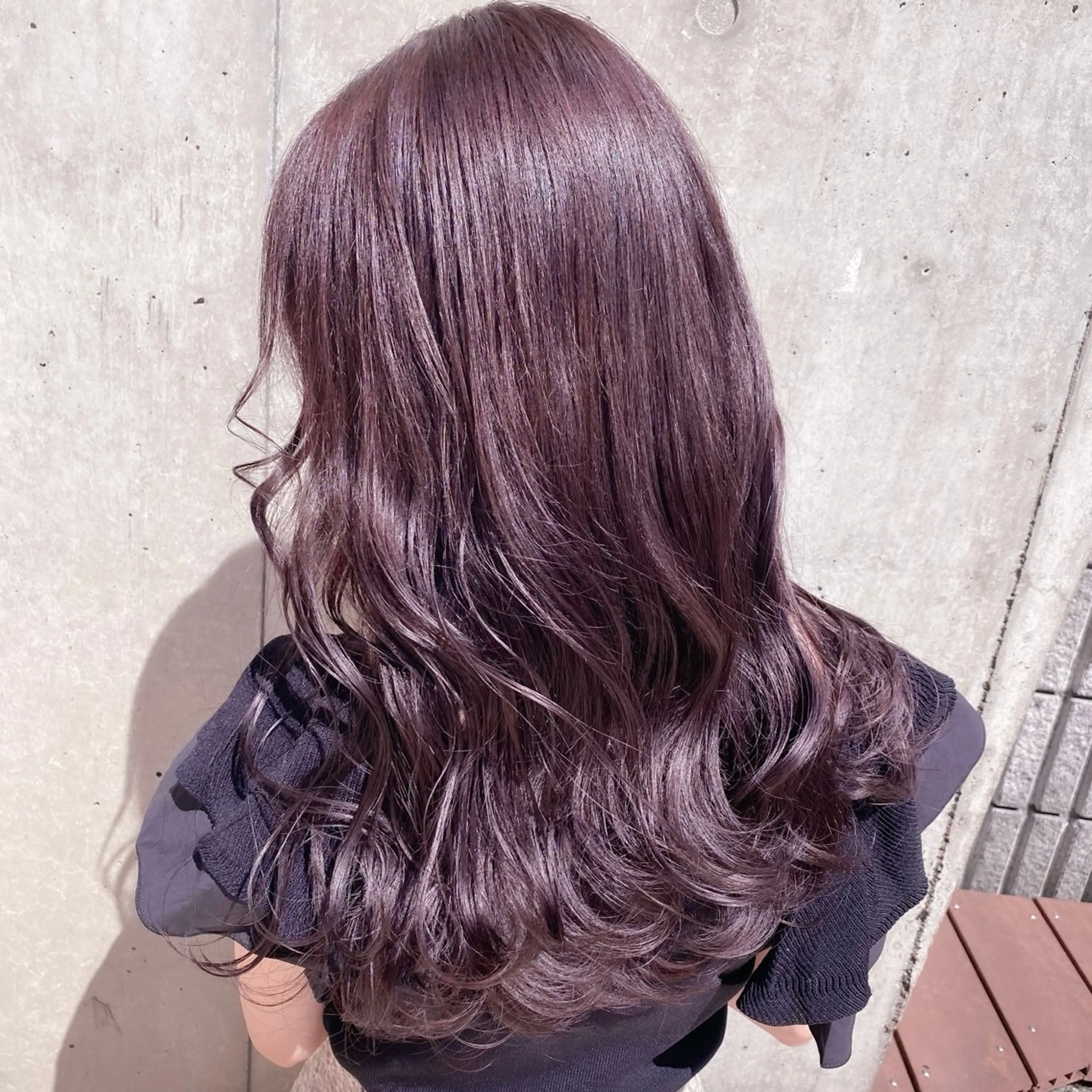 ロング カラー ヘアアレンジ 💗💗韓国レイヤー yu-ki💗💗のヘアスタイル