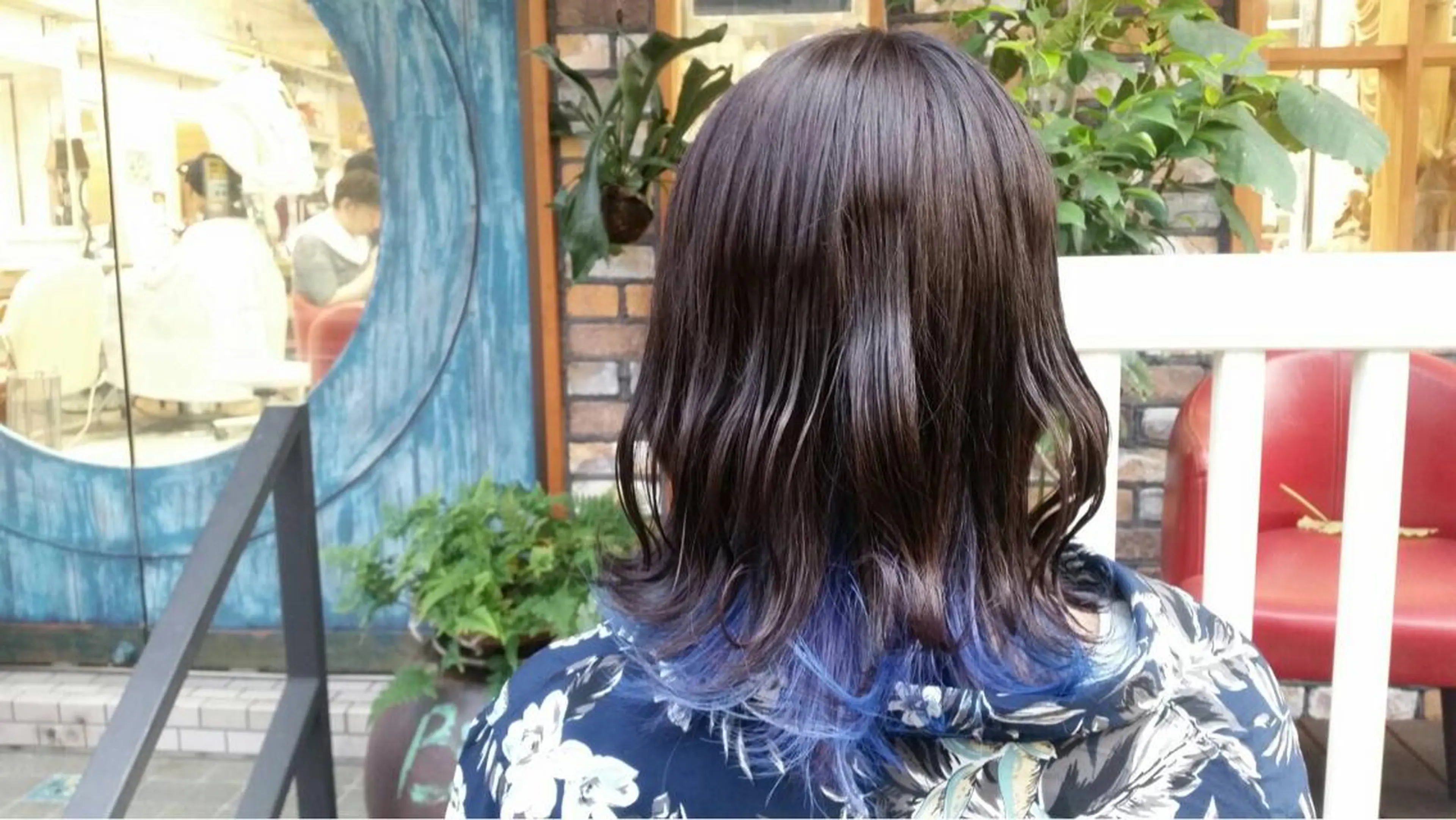 ミディアム カラー 💘カラー人気Ｎｏ. １💘SAYAのヘアスタイル