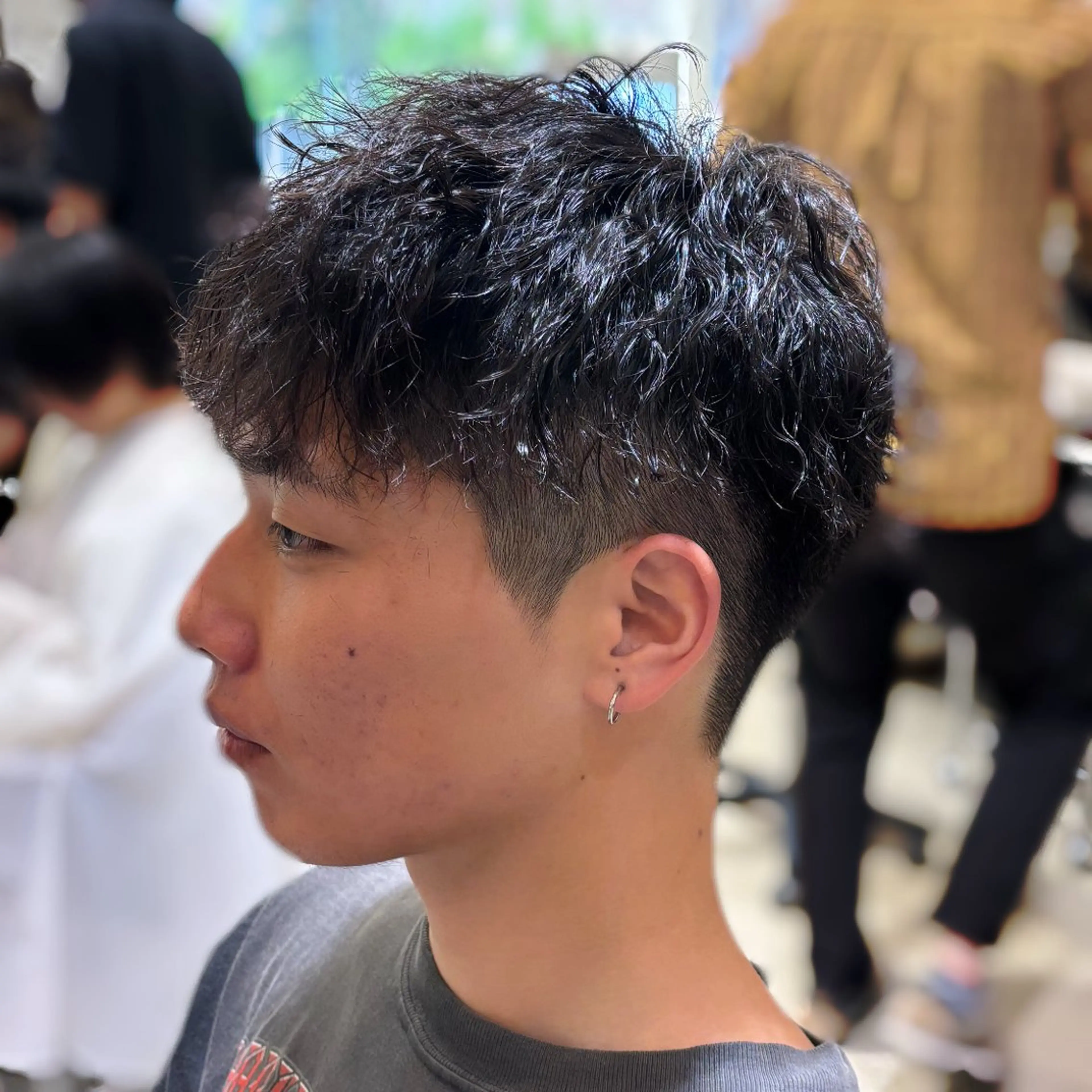 パーマ カット パーマ BRANCHÉ 高蔵寺☘️ねねほ☘️のヘアスタイル