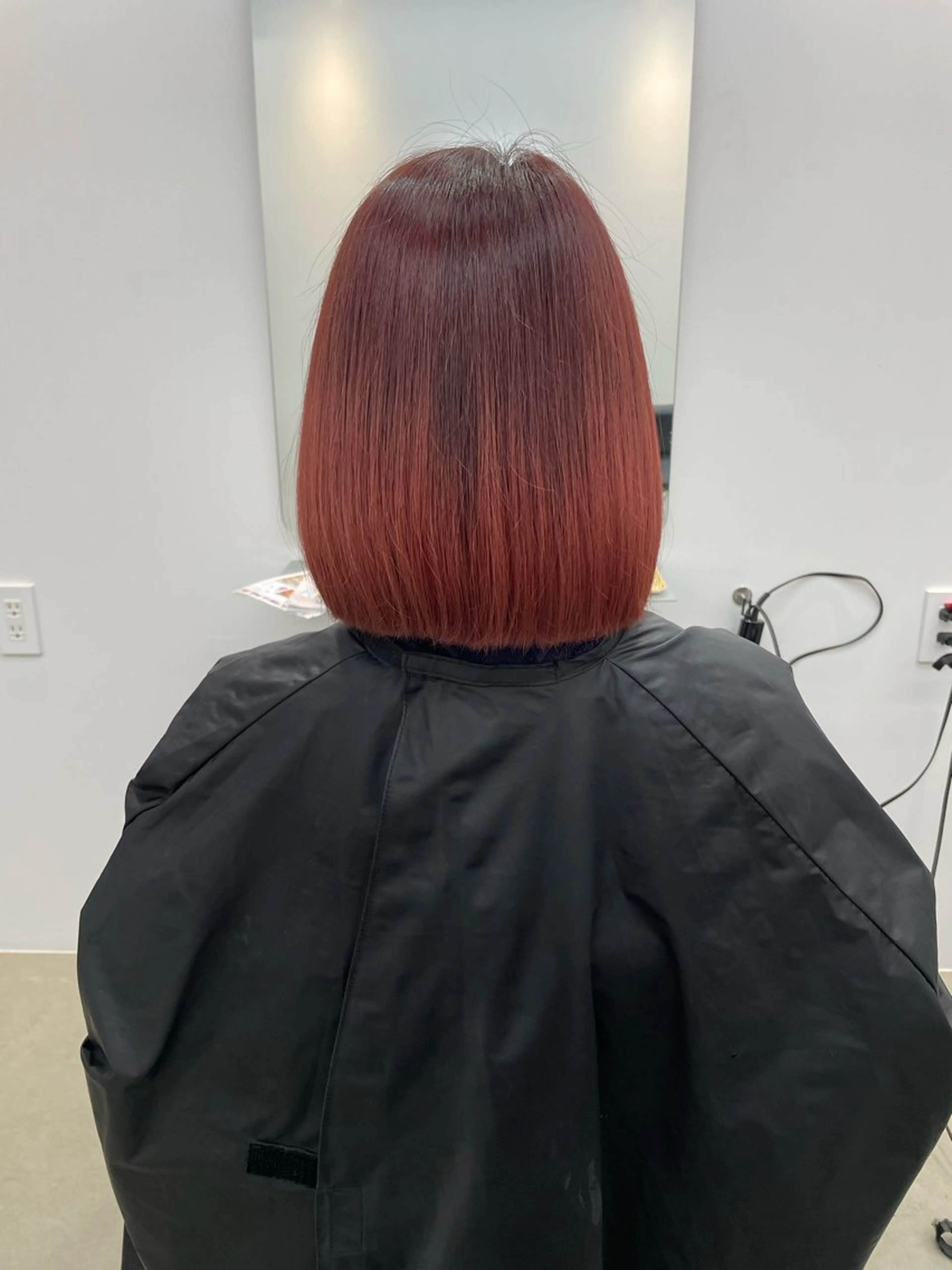 カラー ブラウンカラー 透明感カラー レッドカラー La fith hair elan 東尾道店所属・昼田 陸のヘアスタイル