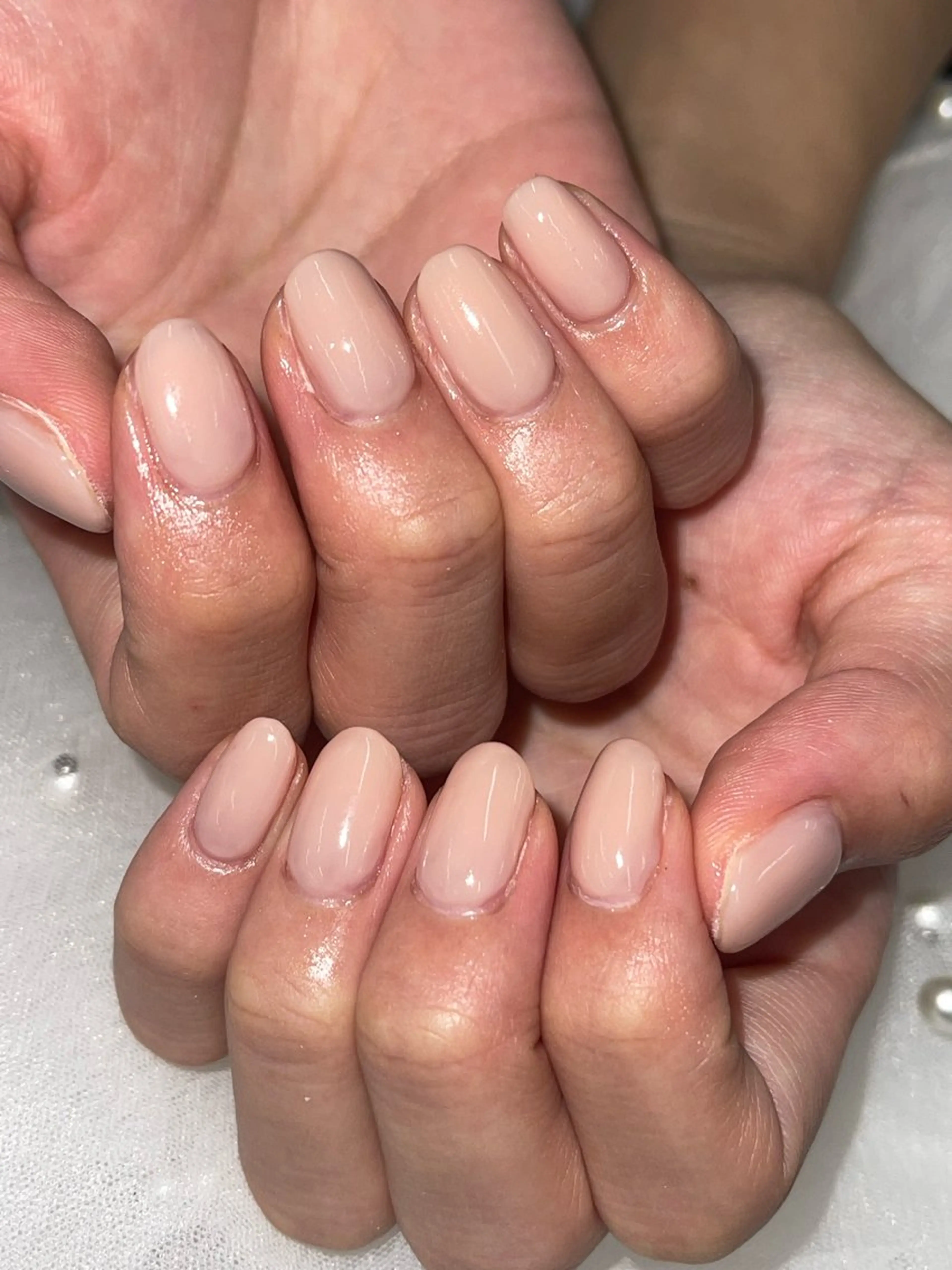 【jr.クーポン】✨️オフあり🦋ハンドネイル🦋ワンカラー90分の写真