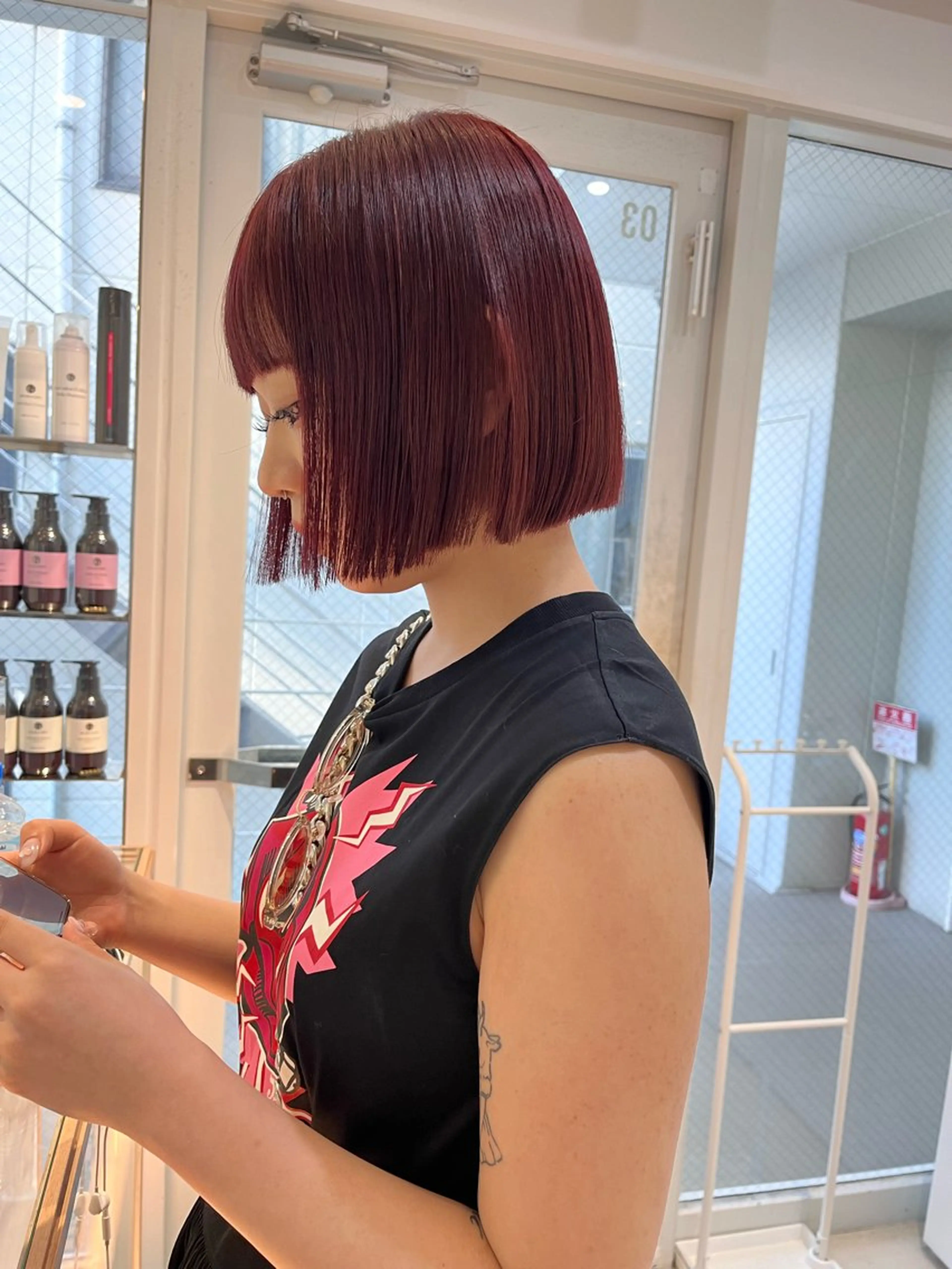 ミディアム stylist ◎RUKI.のヘアスタイル